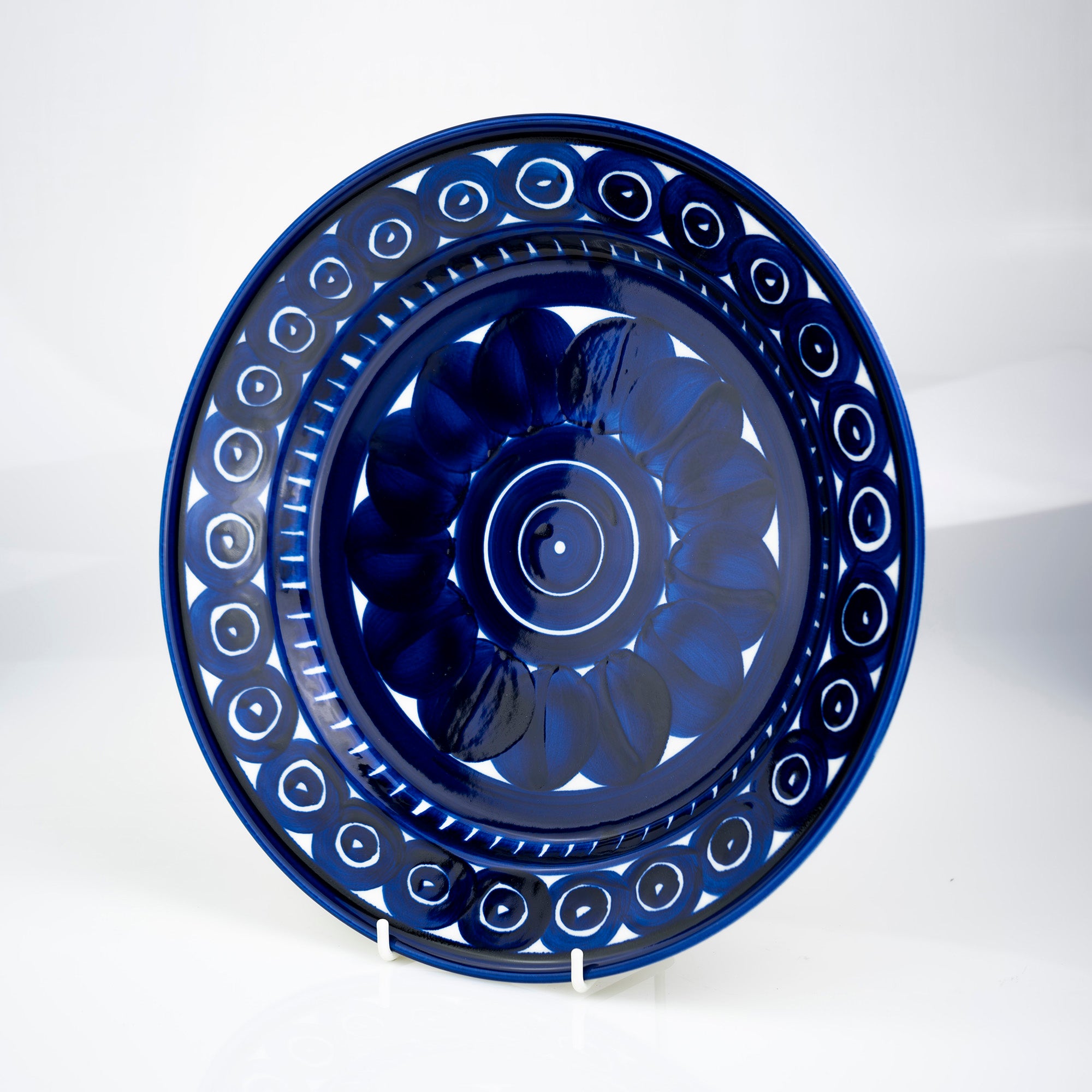 Arabia Valencia Ulla Procope Plate 33cm Nordic Vintage 1960s Good Condition