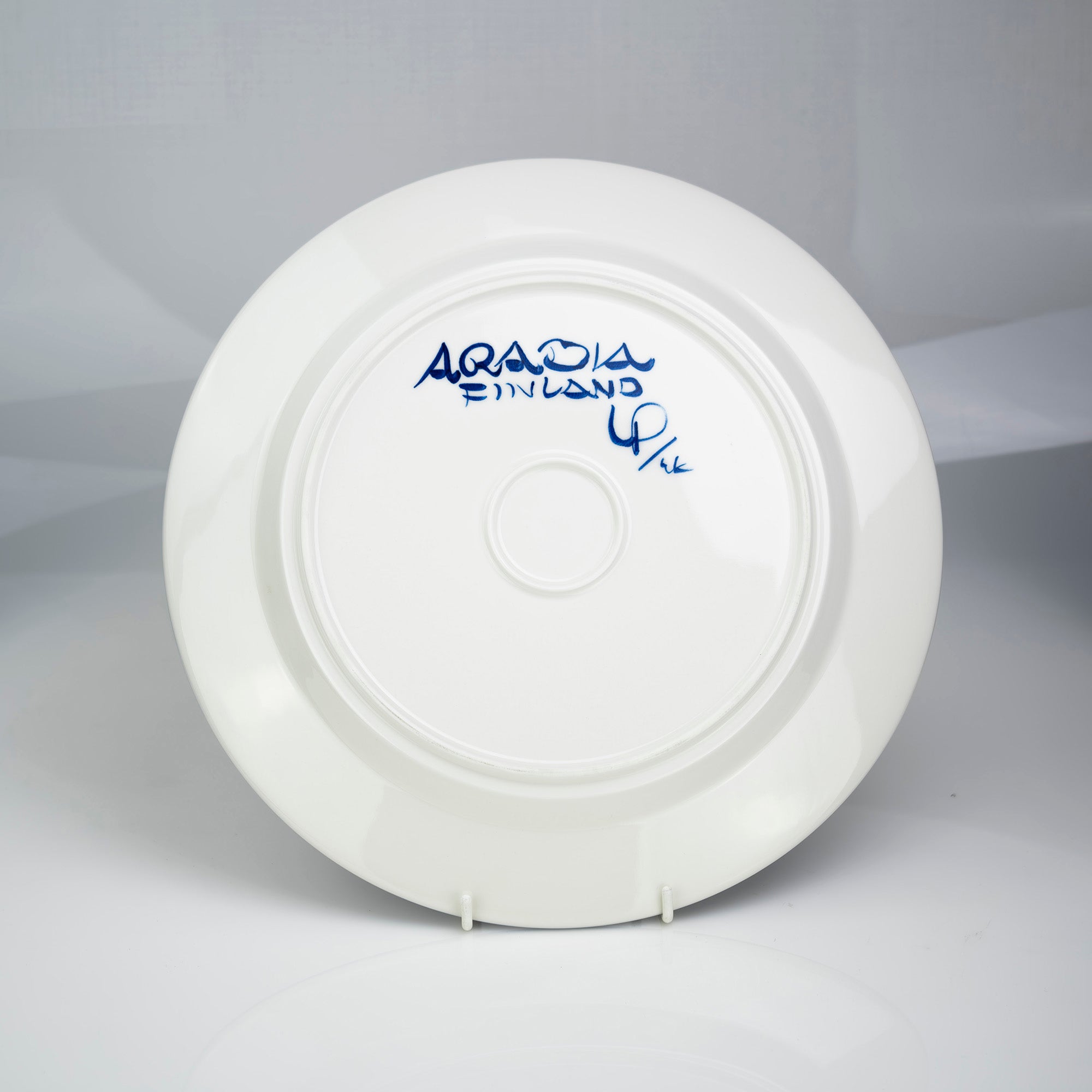 Arabia Valencia Ulla Procope Plate 33cm Nordic Vintage 1960s Good Condition