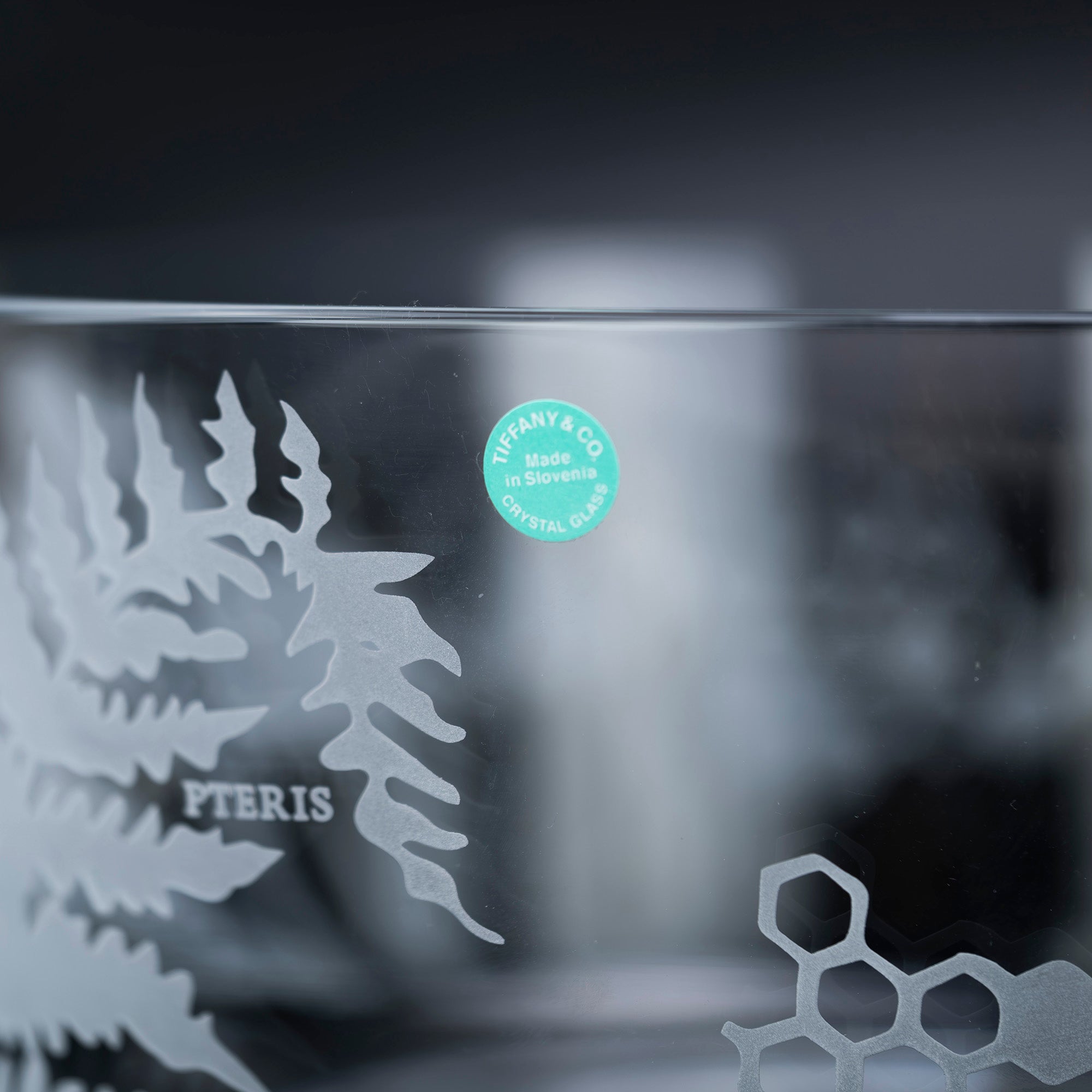 Tiffany Flora & Fauna TIFFANY & CO. FLORA & FAUNA Mouth-blown crystal glass bowl tableware