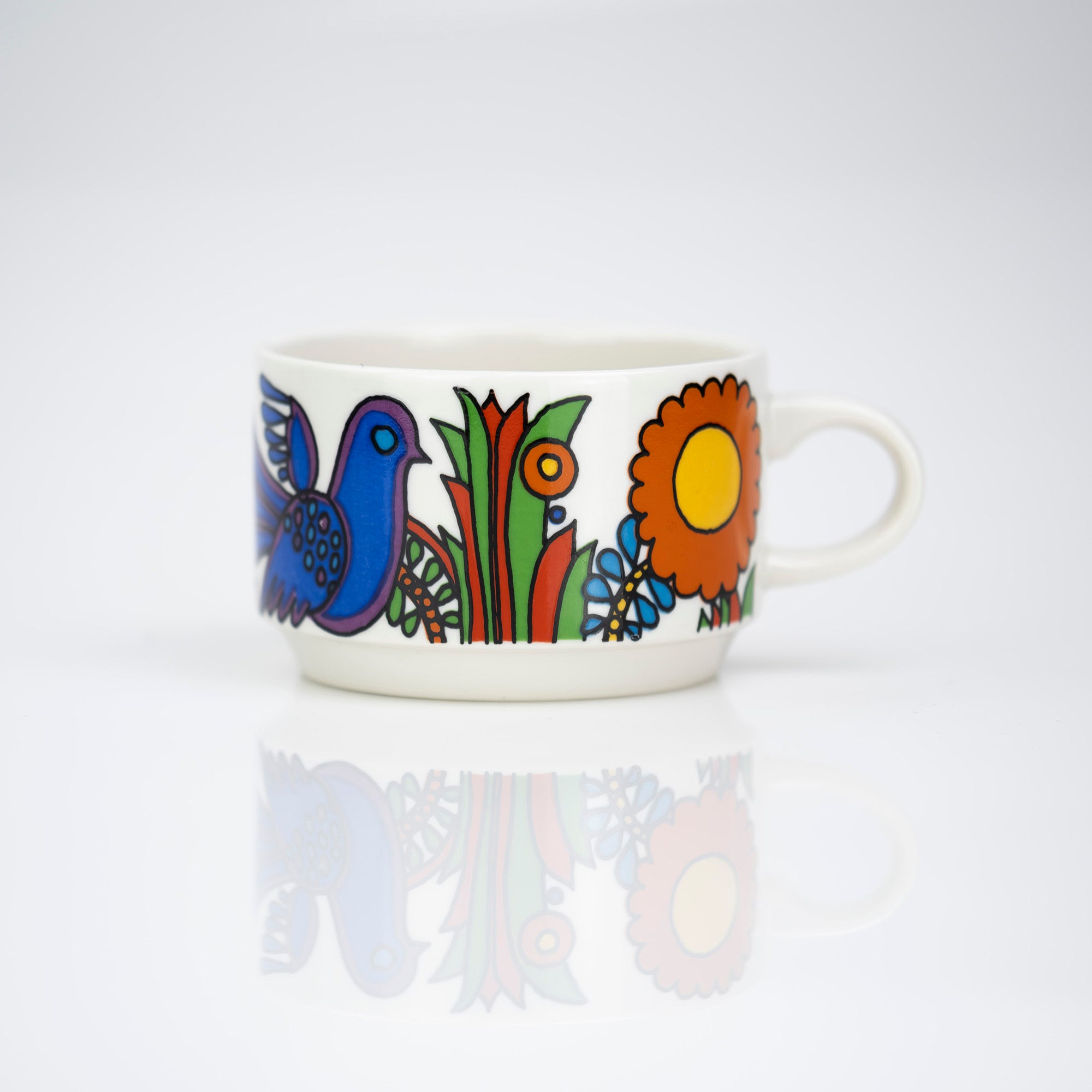 ビレロイ&ボッホ アカプルコ Villeroy&Boch Acapulco エスプレッソカップ&ソーサー ヴィンテージ