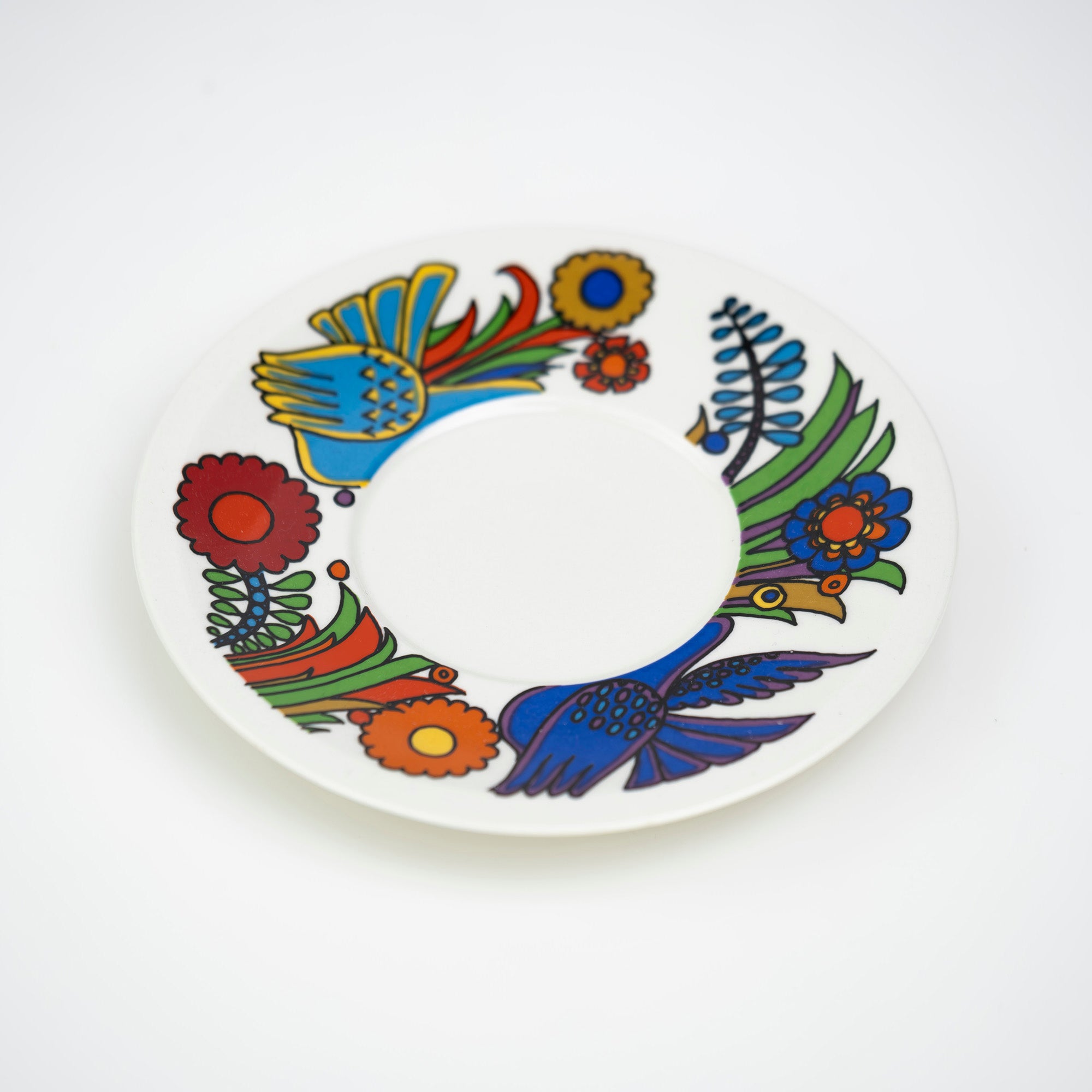 ビレロイ&ボッホ アカプルコ Villeroy&Boch Acapulco エスプレッソカップ&ソーサー ヴィンテージ