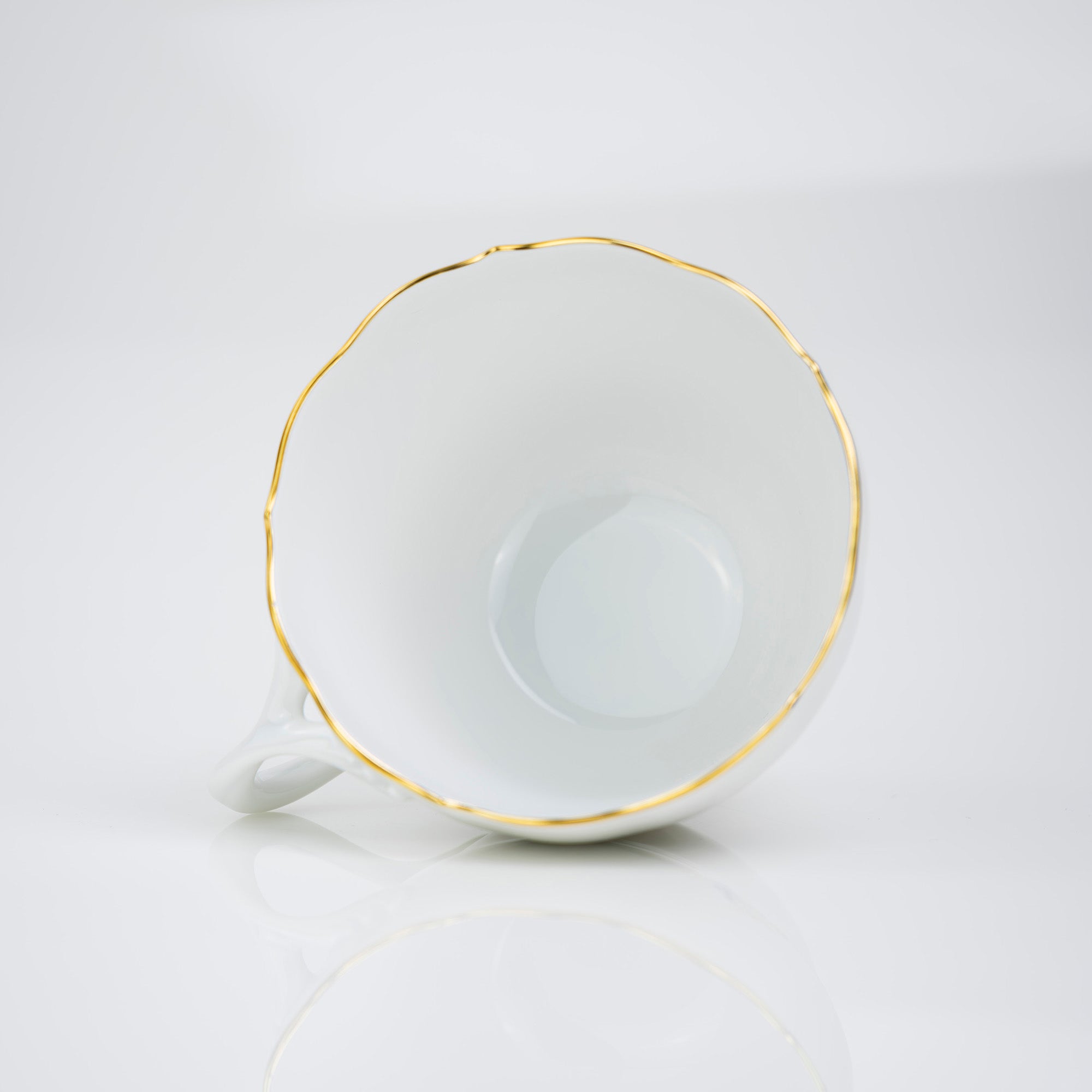マイセン MEISSEN ベーシックフラワー 一つ花 クロッカス 金彩 カップ&ソーサー(2)