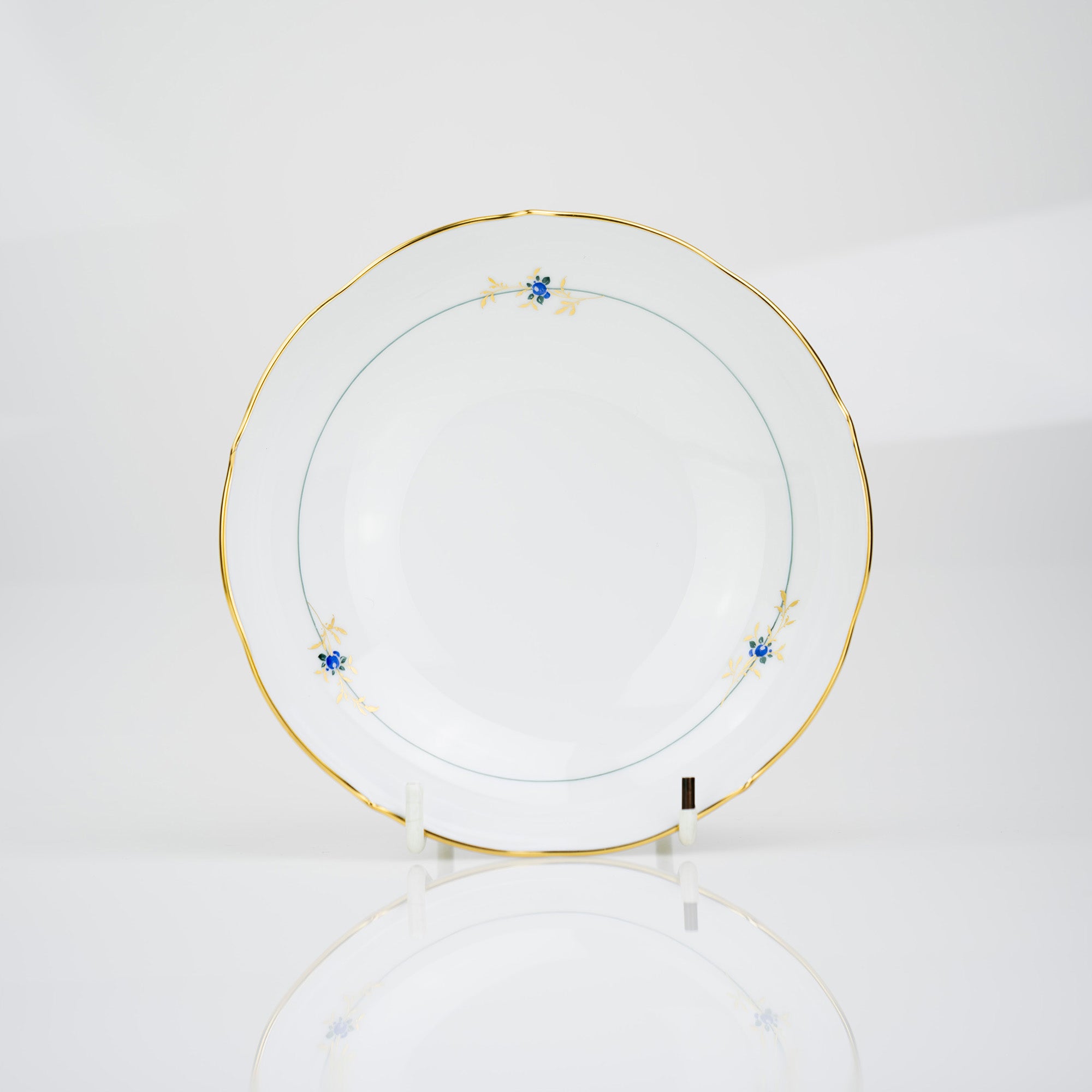 マイセン MEISSEN ベーシックフラワー 一つ花 クロッカス 金彩 カップ&ソーサー(2)