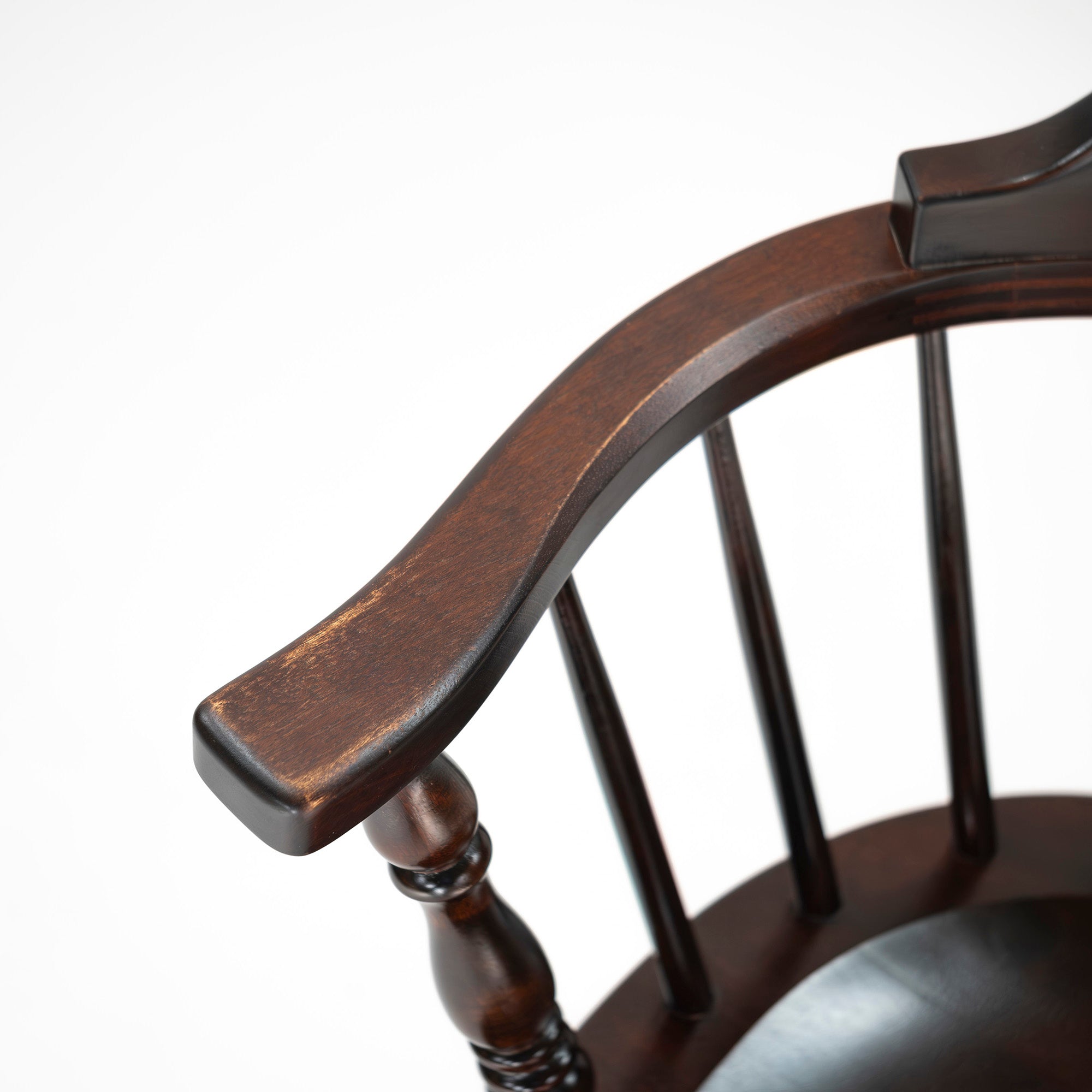 Armchair Matsumoto Mingei Furniture #91 Captain Chair Mizumezakura wood Solid wood Dining chair Lounge chair Antique