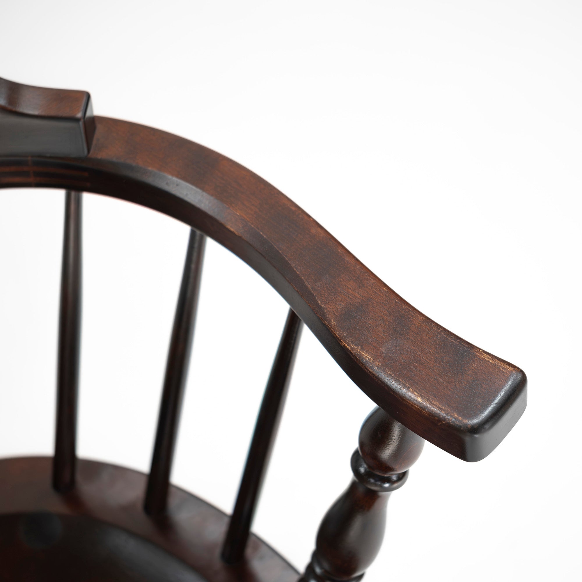 Armchair Matsumoto Mingei Furniture #91 Captain Chair Mizumezakura wood Solid wood Dining chair Lounge chair Antique
