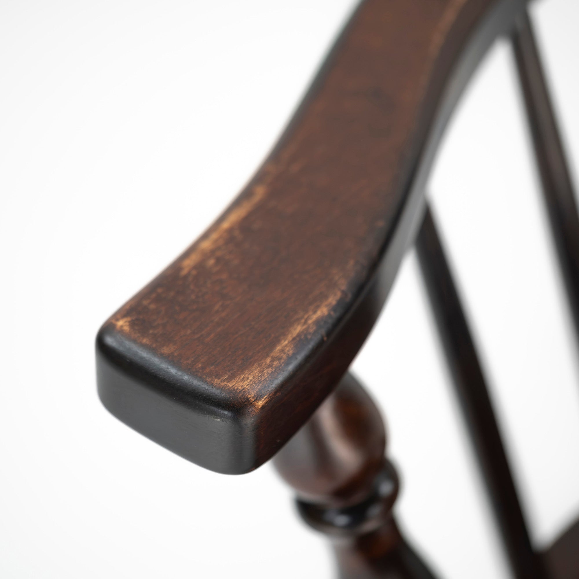 Armchair Matsumoto Mingei Furniture #91 Captain Chair Mizumezakura wood Solid wood Dining chair Lounge chair Antique