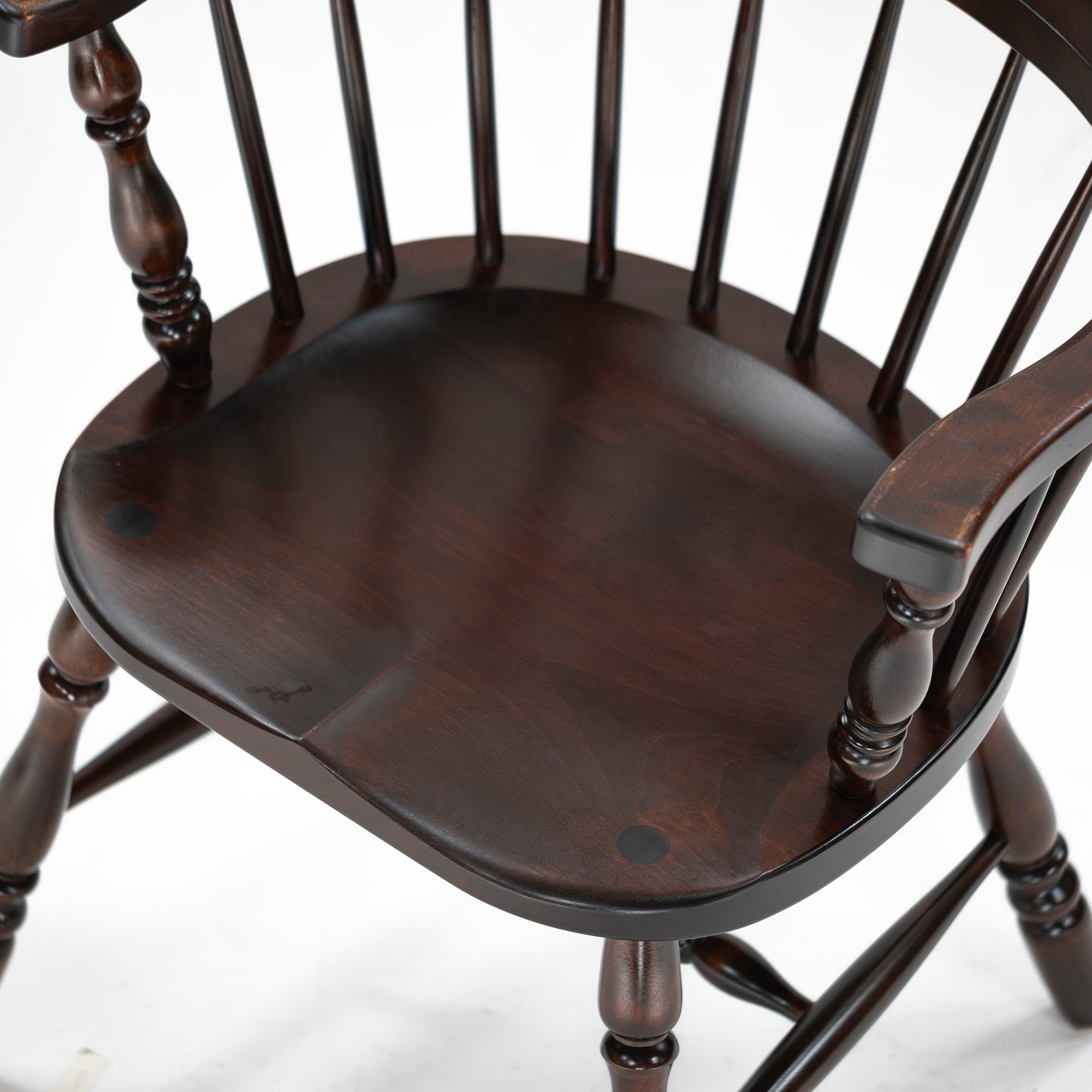 Armchair Matsumoto Mingei Furniture #91 Captain Chair Mizumezakura wood Solid wood Dining chair Lounge chair Antique