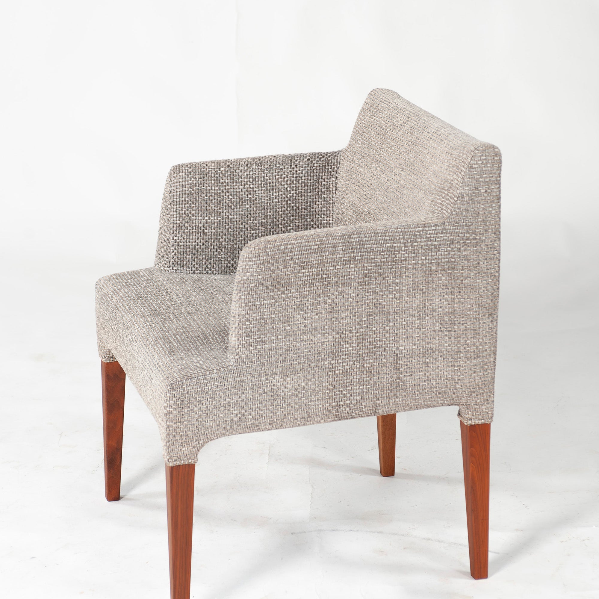 Dining Chair Ritzwell C-LINE Sealine Armchair Walnut (4) Oil Finish Nordic Modern