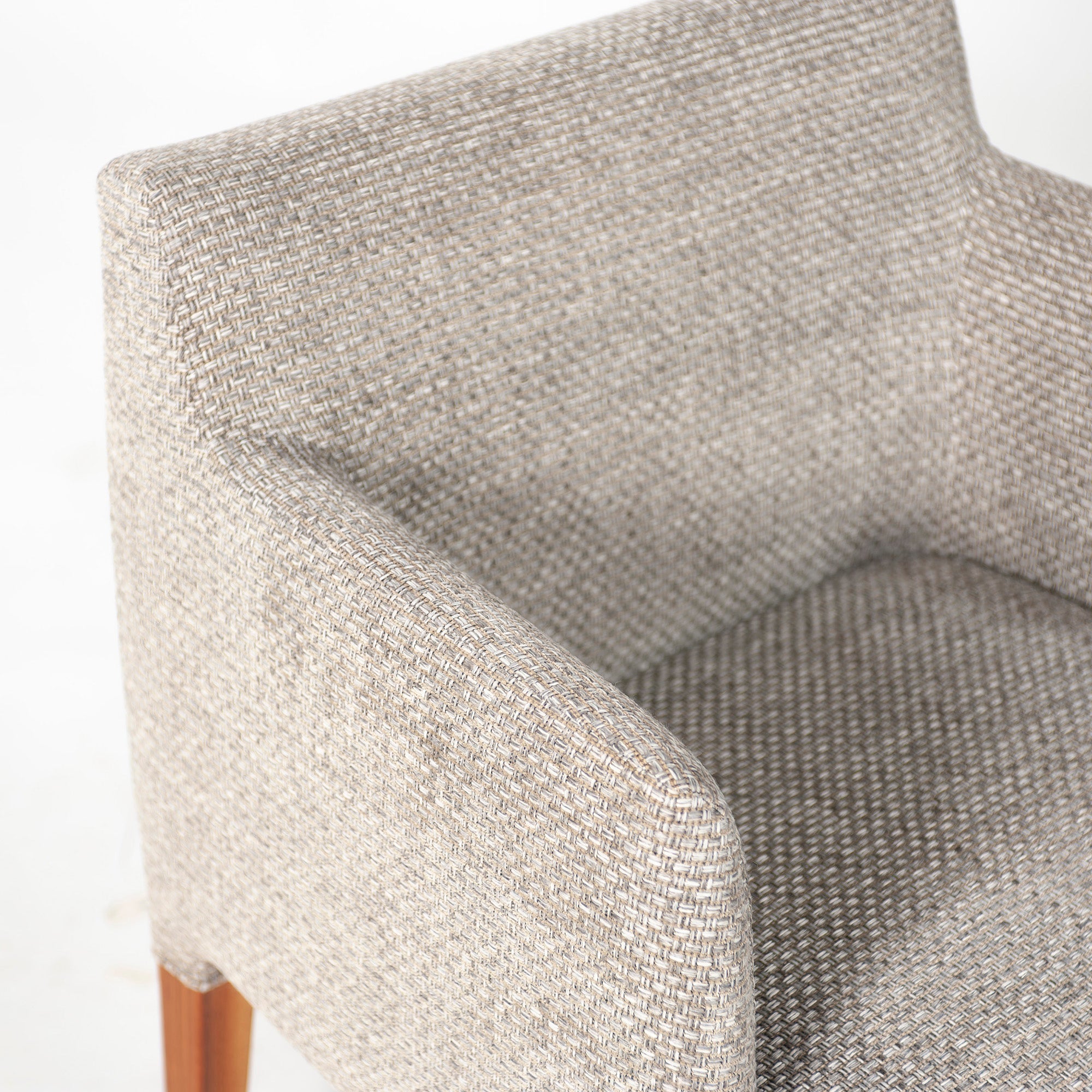 Dining Chair Ritzwell C-LINE Sealine Armchair Walnut (4) Oil Finish Nordic Modern