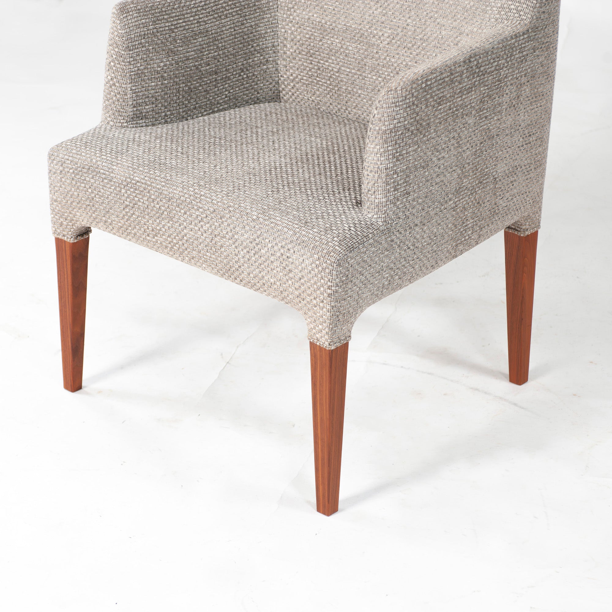 Dining Chair Ritzwell C-LINE Sealine Armchair Walnut (4) Oil Finish Nordic Modern