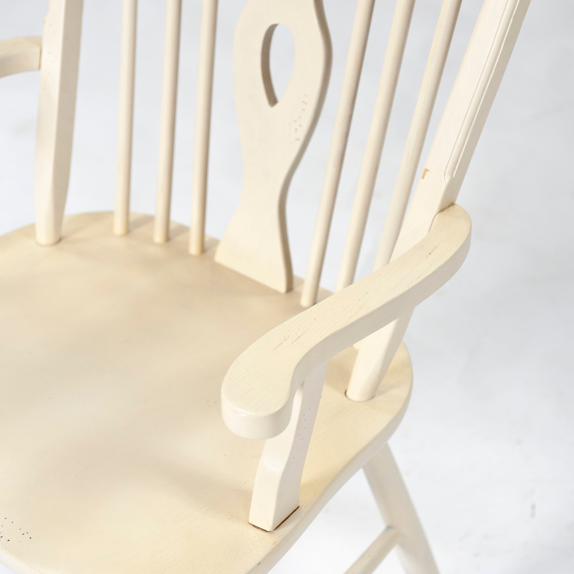 Dining chair ERCOL Goldsmith chair (1) Elm wood Beech wood British vintage 1980s Windsor chair