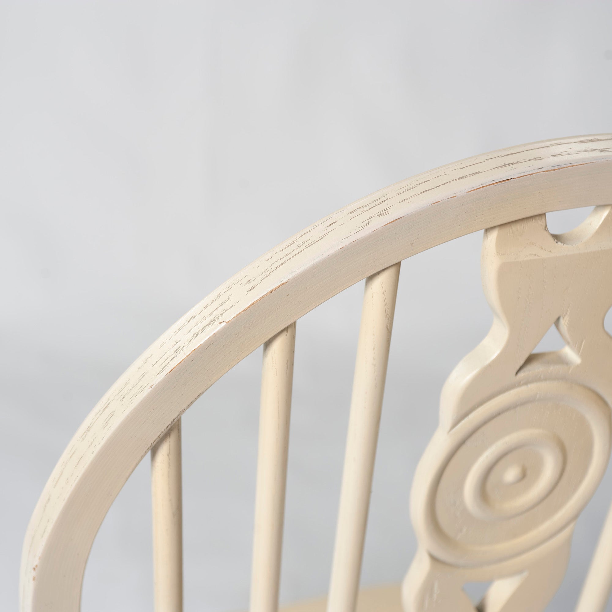 Dining Chair Laura Ashley Armless Chair (2) Antique Style Shabby Chic Elegant Classic