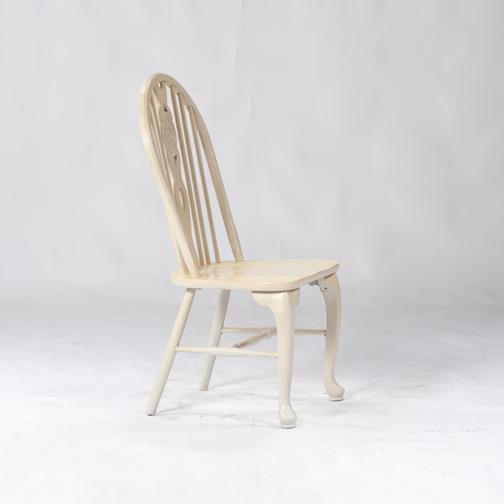 Dining Chair Laura Ashley Armless Chair (2) Antique Style Shabby Chic Elegant Classic