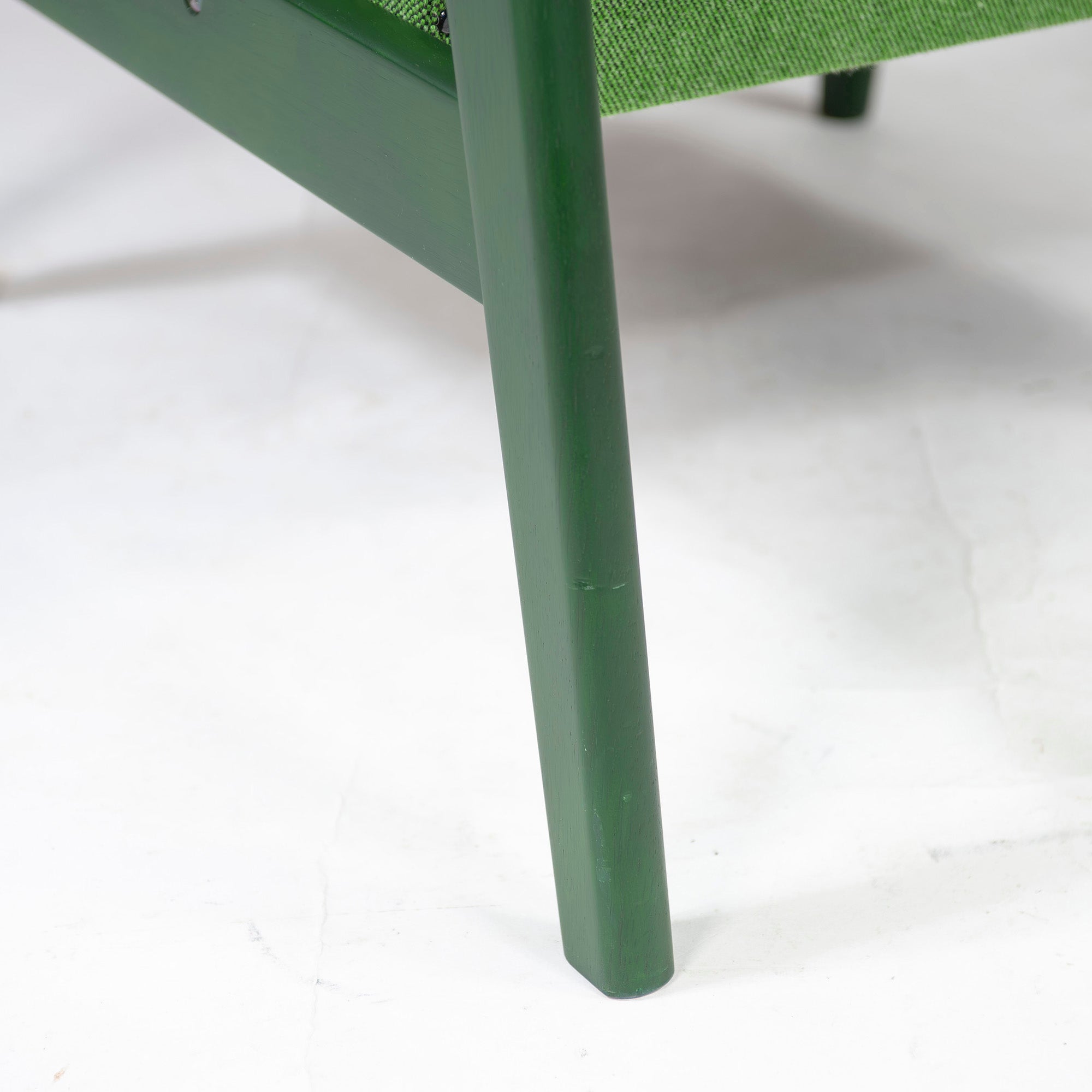 Sofa Karimoku 60 K Chair 1 Seater Green Green 1P Sofa Wood Frame Retro Scandinavian Mid-Century