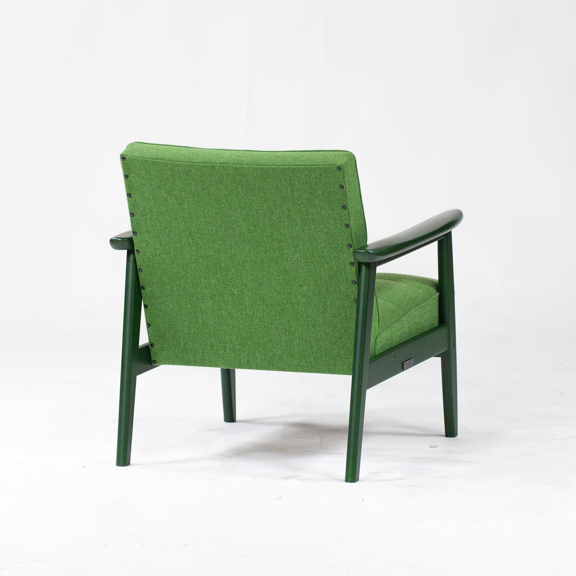 Sofa Karimoku 60 K Chair 1 Seater Green Green 1P Sofa Wood Frame Retro Scandinavian Mid-Century