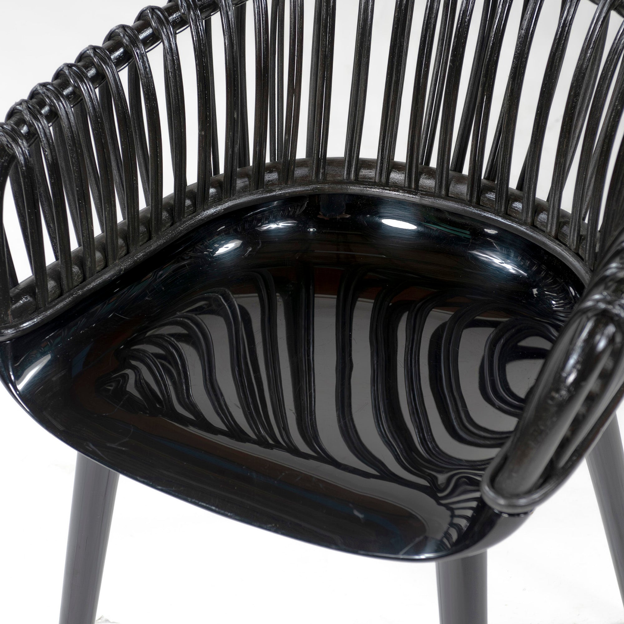 Dining chair Magis Cyborg wicker club Cyborg wicker club Armchair Italian modern Natural modern