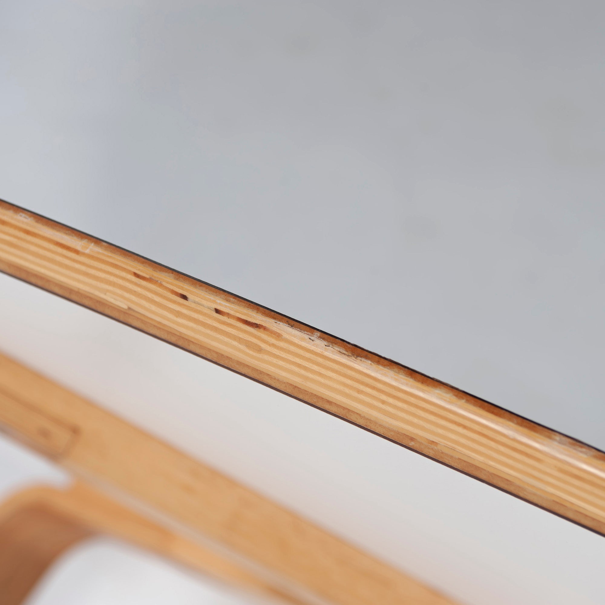 Center table MUJI Oval top Low table Melamine top Ash wood Natural modern Nordic modern IDEE