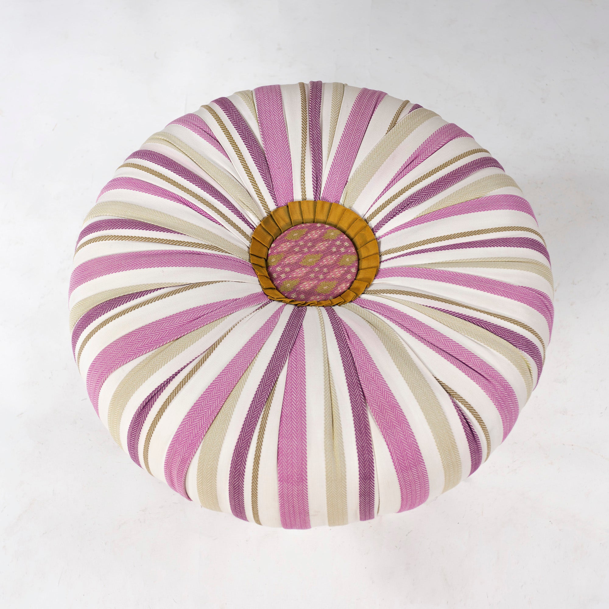 Stool MACKENZiE-CHILDS Mackenzie Childs Ceramic Pottery Elegant Classic Feminine Luxury Hand Painted