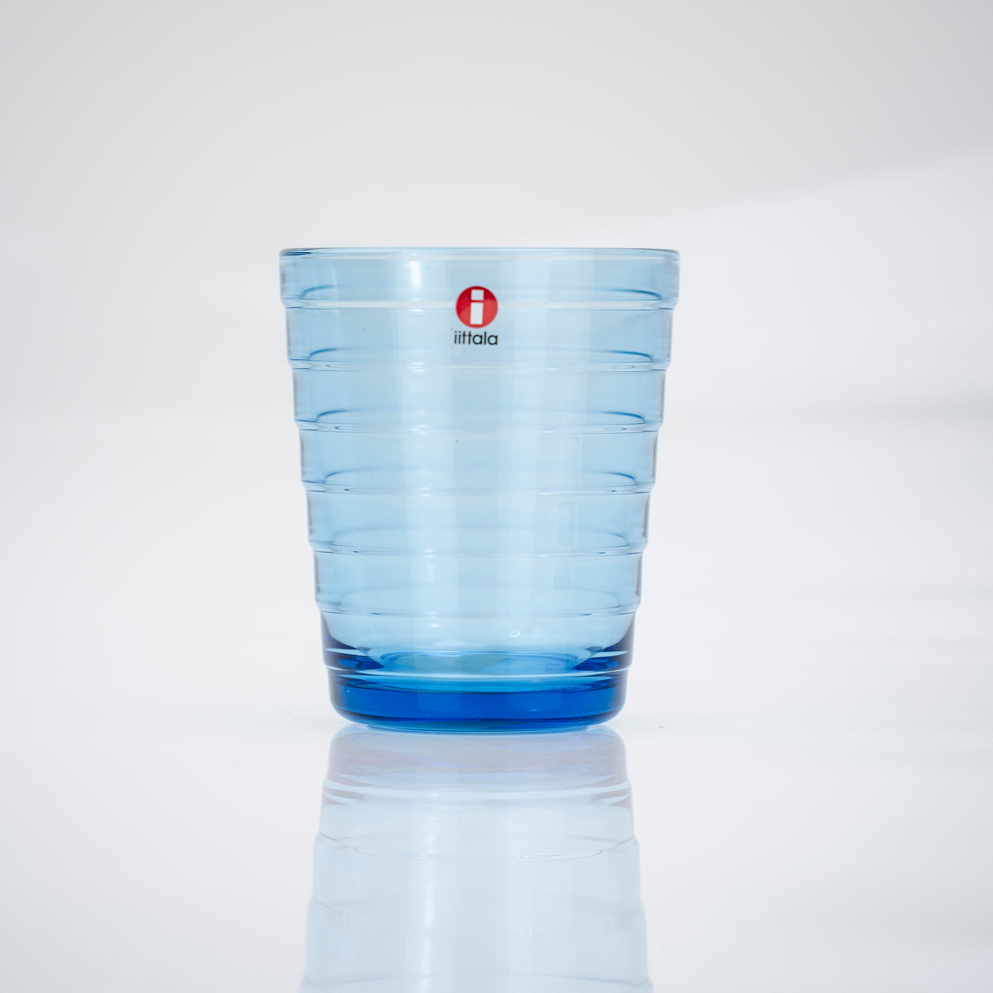 Iittala Aino Aalto Tumbler, Turquoise Blue, Set of 5, Discontinued Color