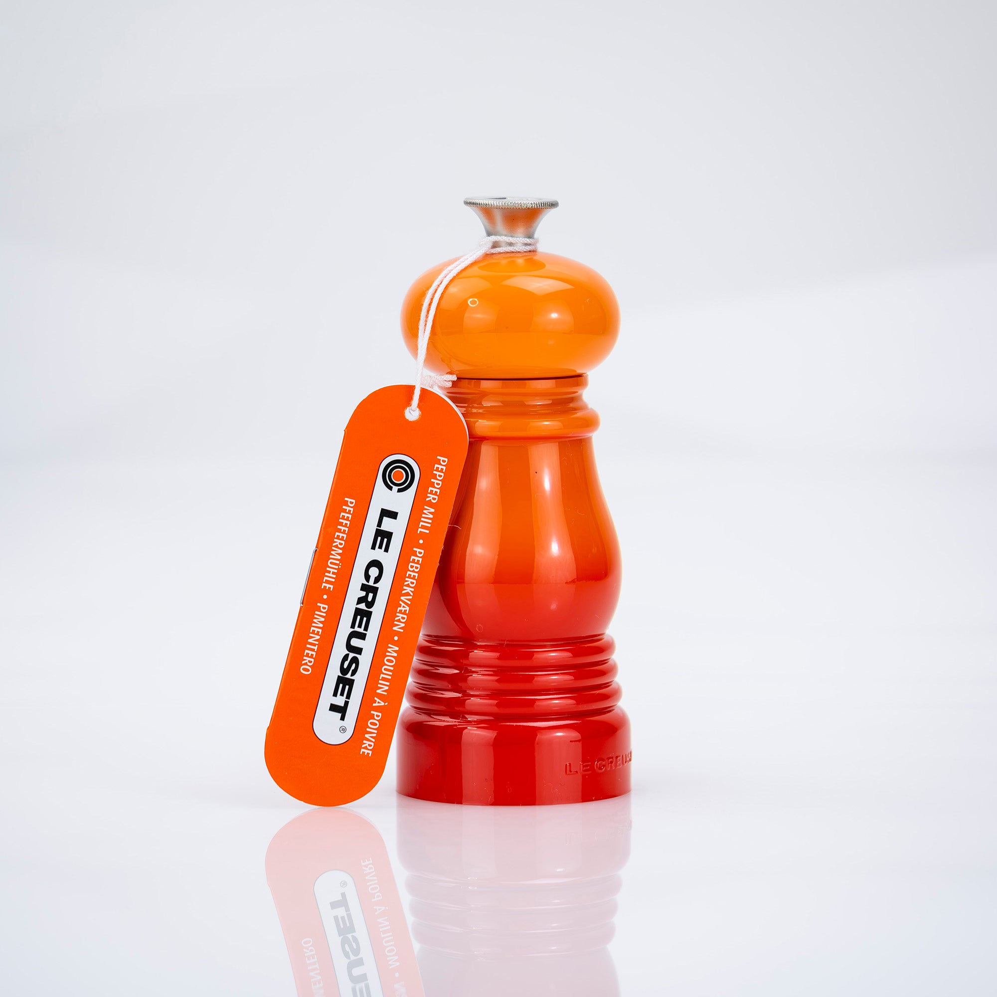 ル・クルーゼ LE CREUSET ソルト&ペッパーミル セット Salt and Pepper Mill Set カリビアンブルー&オレンジ 美品