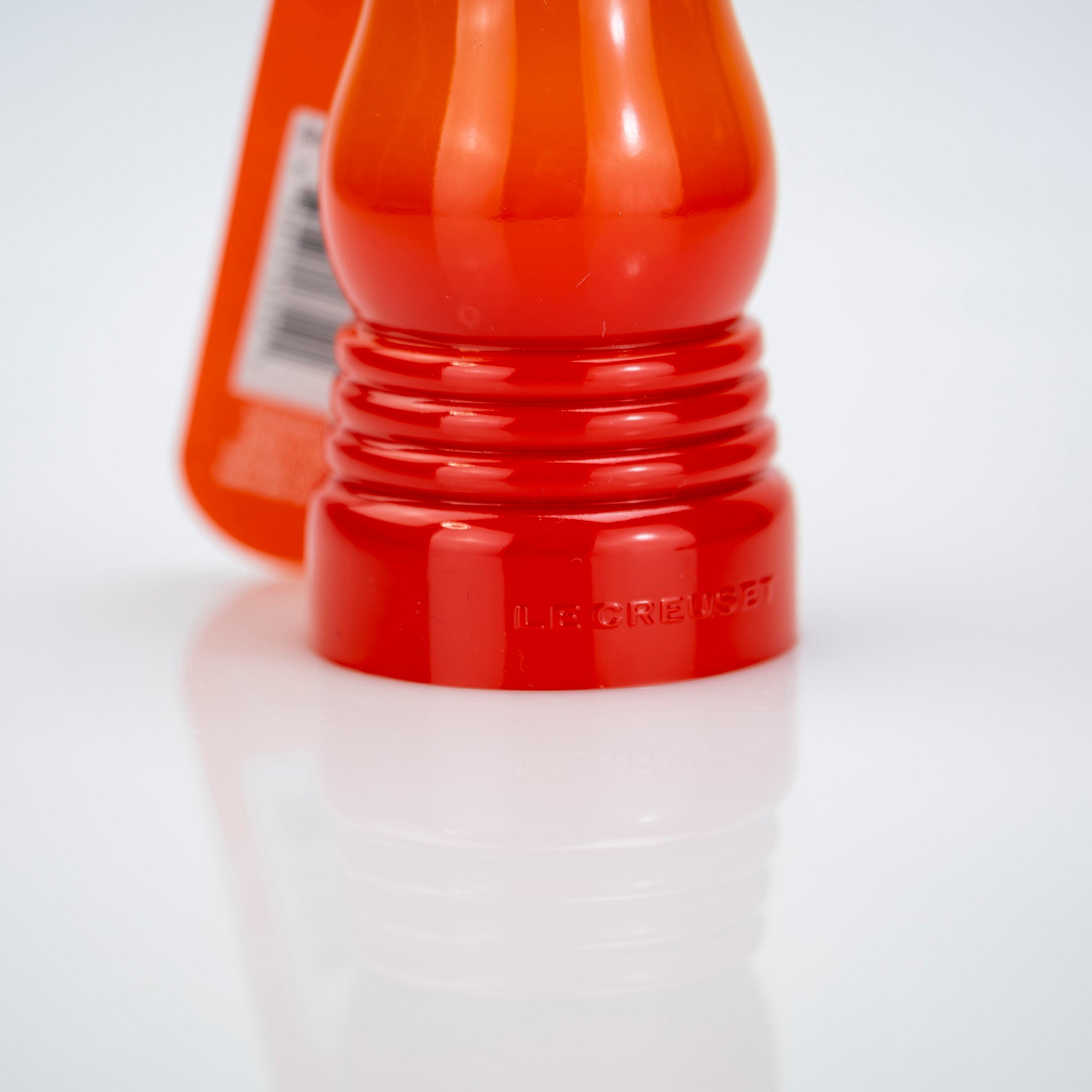 ル・クルーゼ LE CREUSET ソルト&ペッパーミル セット Salt and Pepper Mill Set カリビアンブルー&オレンジ 美品