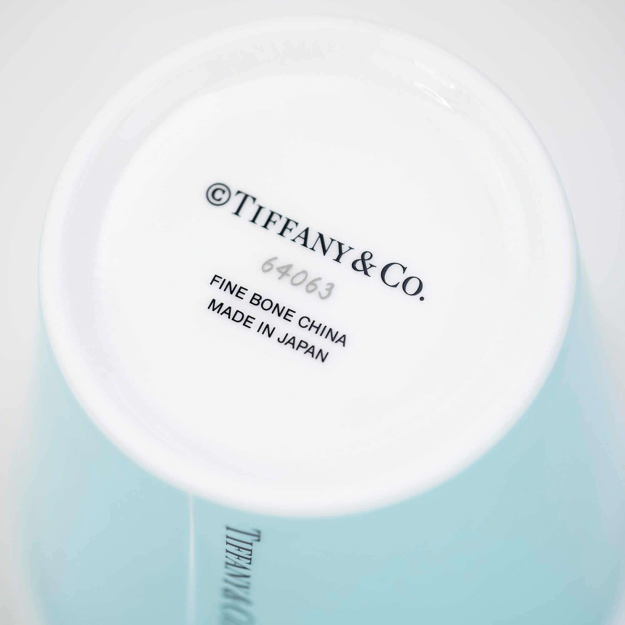 ティファニー TIFFANY&Co. キャットストリート限定アイテム ボーンチャイナ コーヒーカップ ペア 美品