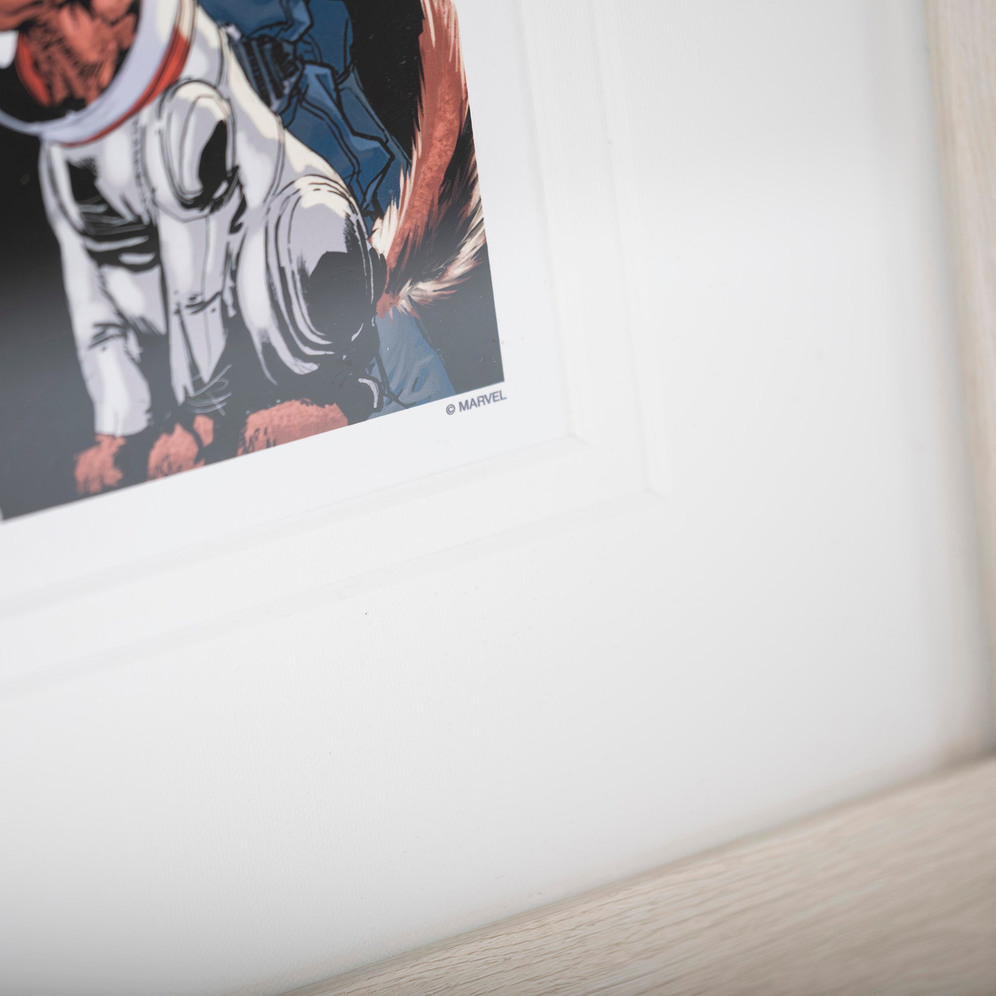 Poster MARVEL Marvel Marvel Exhibition Limited MARVEL Heroes Giclee Print Framed American Comics