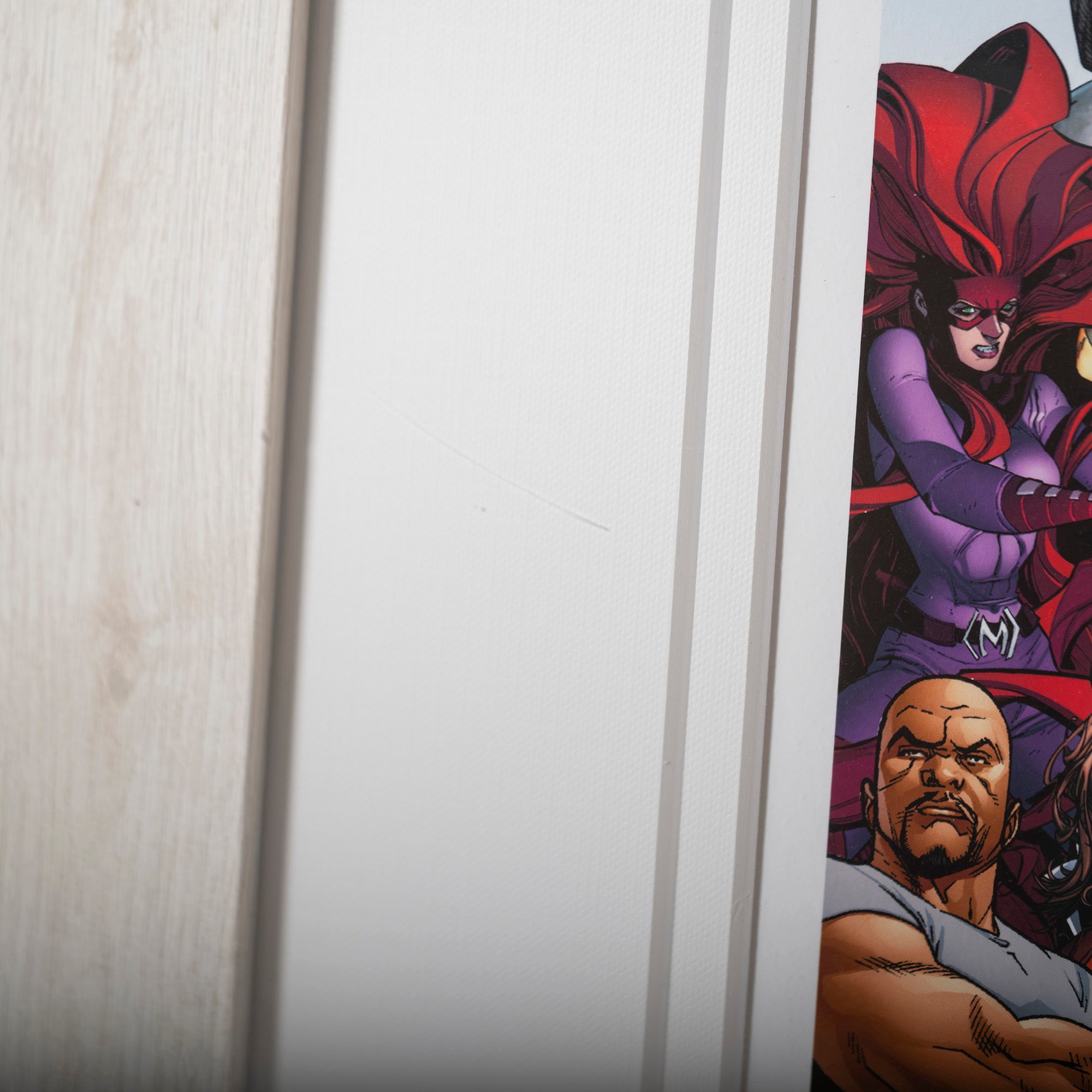 Poster MARVEL Marvel Marvel Exhibition Limited MARVEL Heroes Giclee Print Framed American Comics