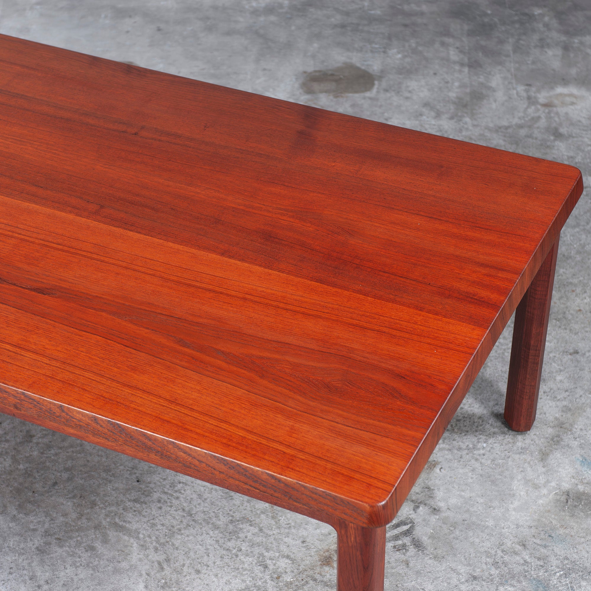 Dining table Japanese vintage Teak solid wood w198 Nordic vintage Japanese modern Japanese modern Store fixtures