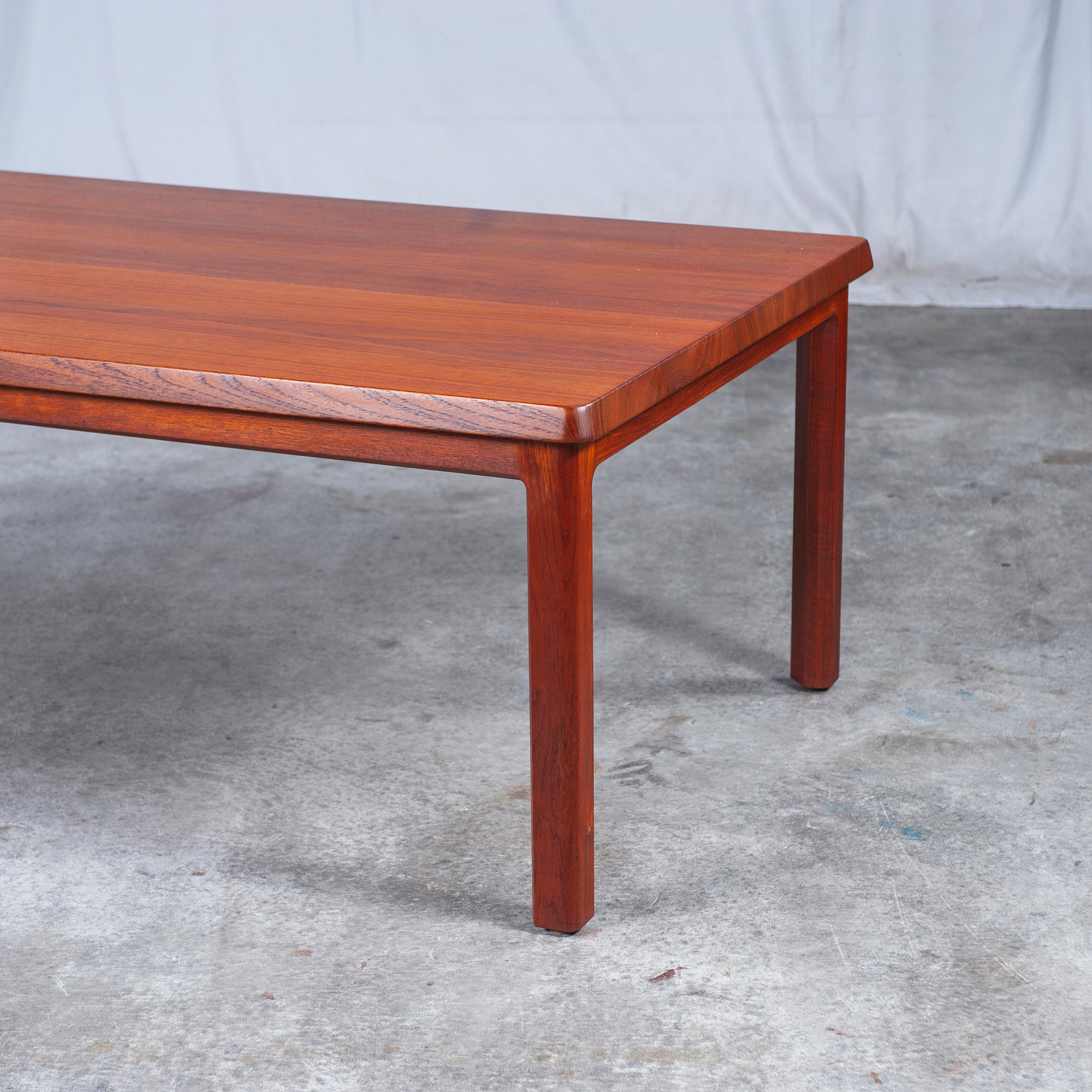 Dining table Japanese vintage Teak solid wood w198 Nordic vintage Japanese modern Japanese modern Store fixtures