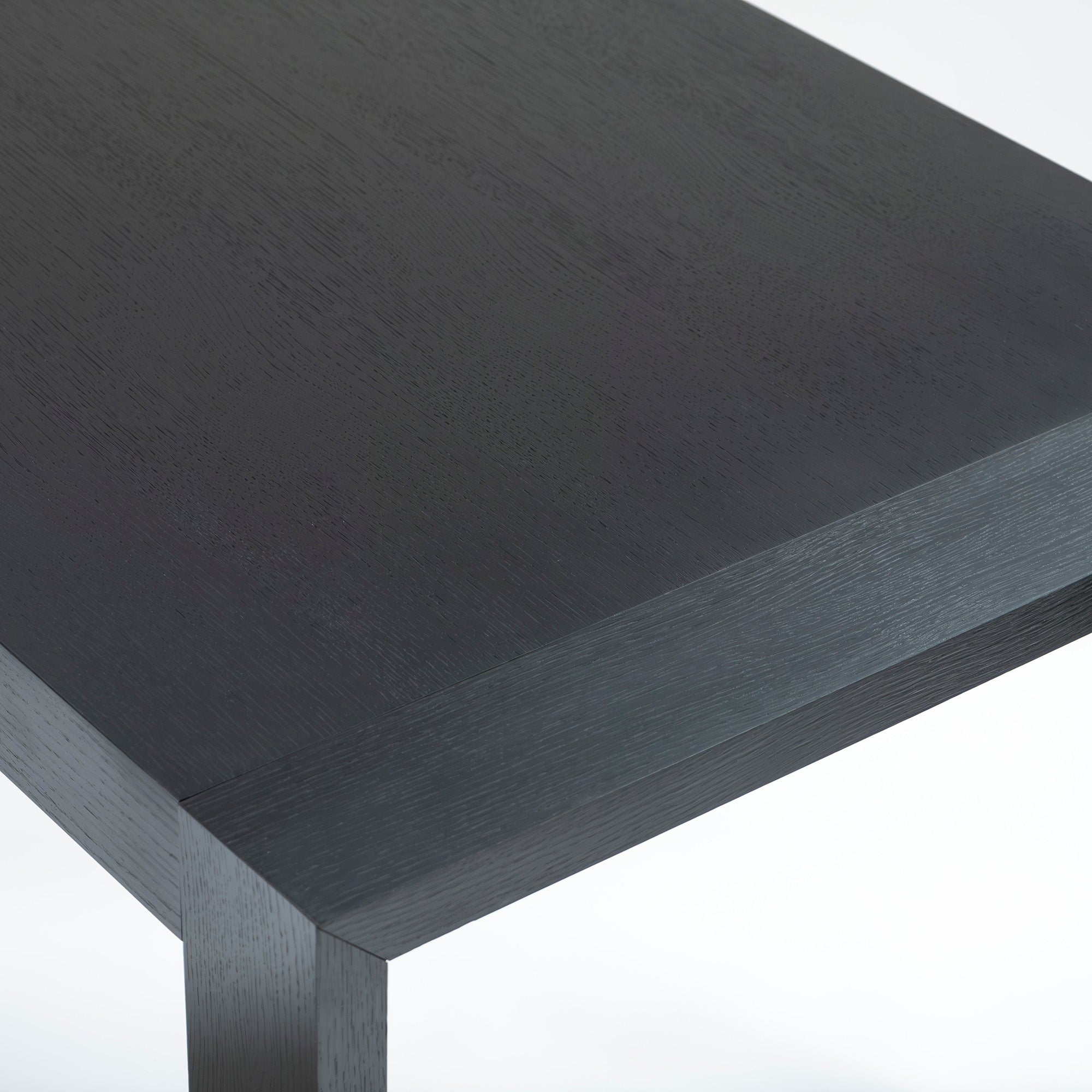 Dining table songdream CECILIO Cecilio extension dining table black oak extendable