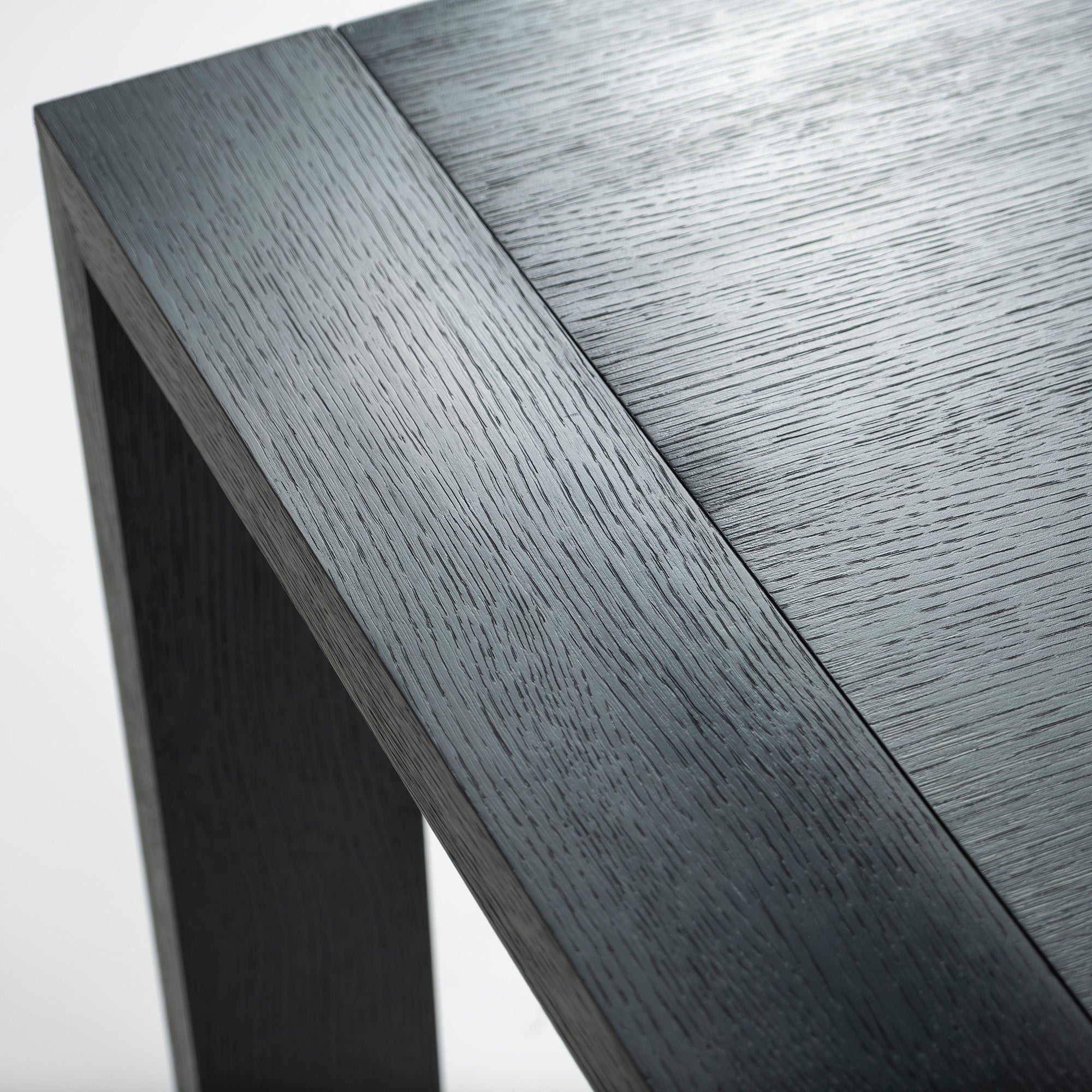 Dining table songdream CECILIO Cecilio extension dining table black oak extendable
