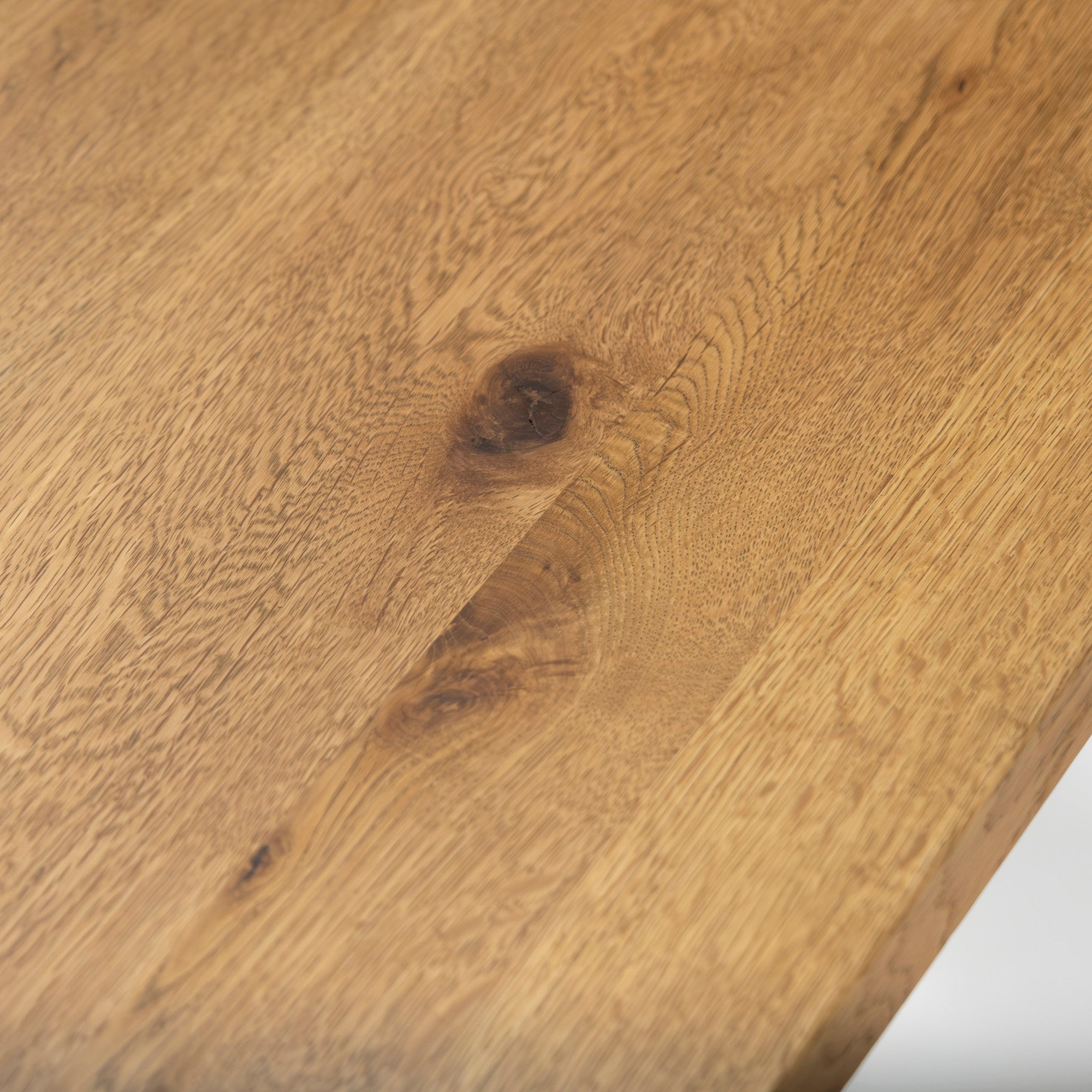 Dining table CRASH GATE Easy life DEN w180 solid white oak natural