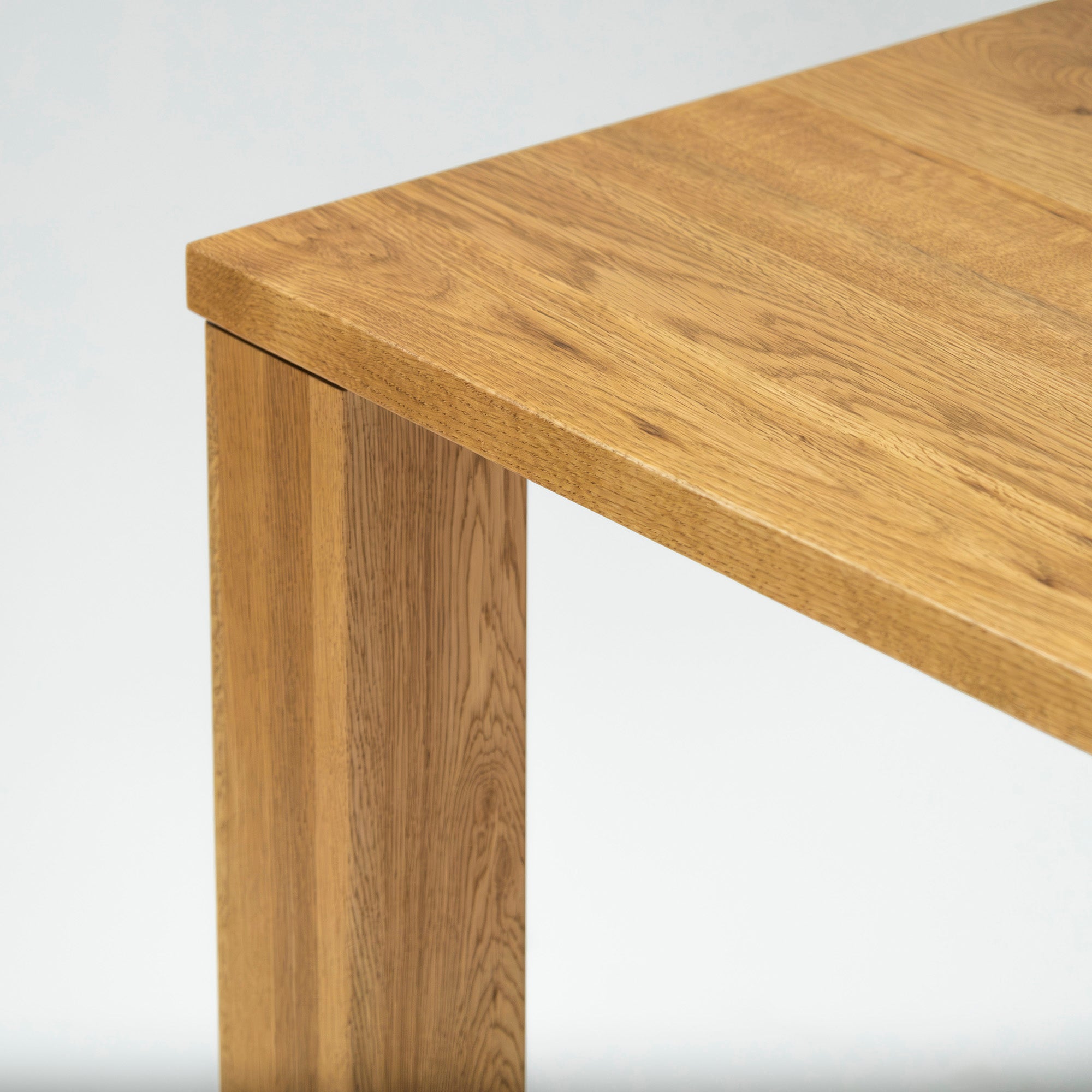 Dining table CRASH GATE Easy life DEN w180 solid white oak natural