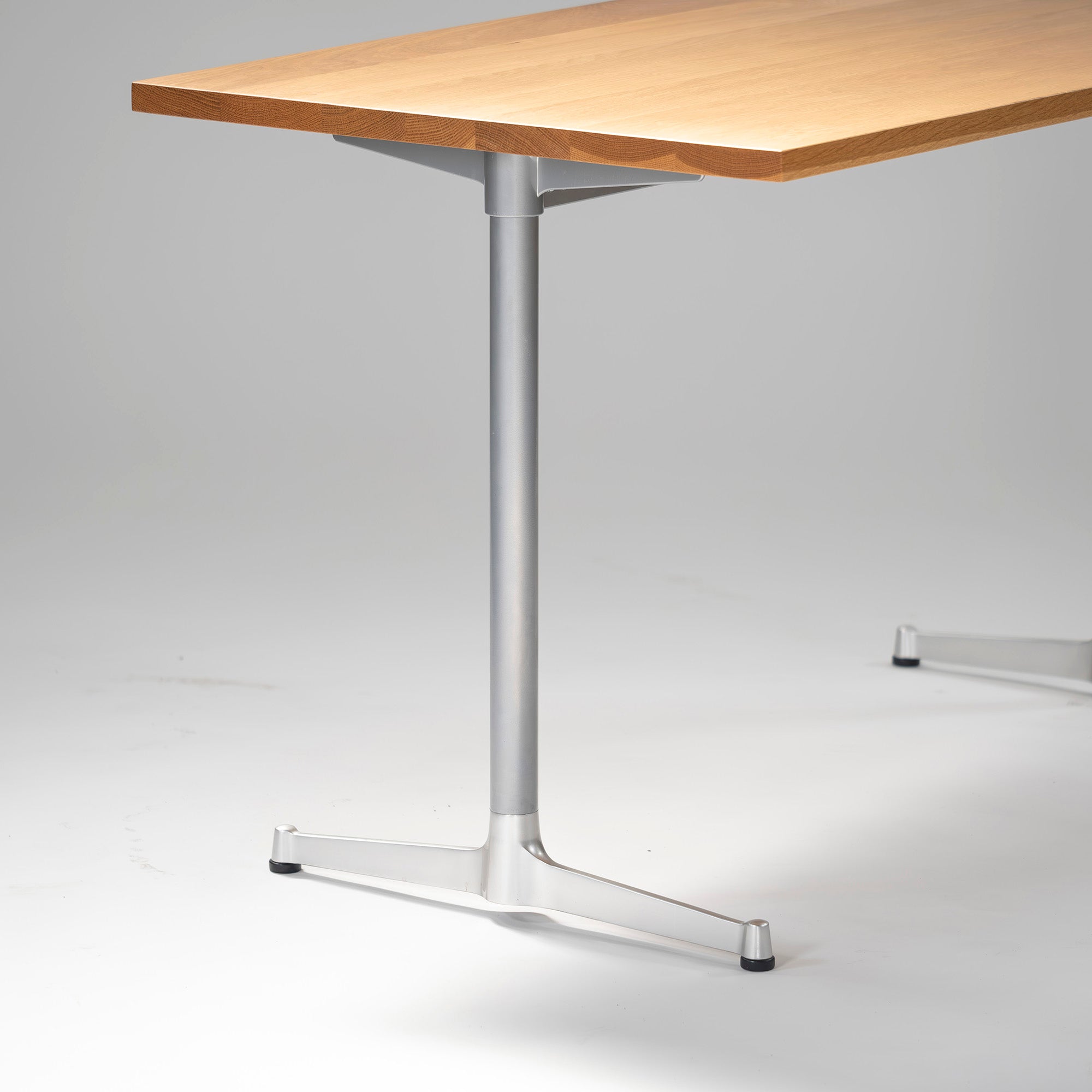 Dining table Greeniche Original cafe table W120 Oak solid wood Scandinavian Mid-century Cafe