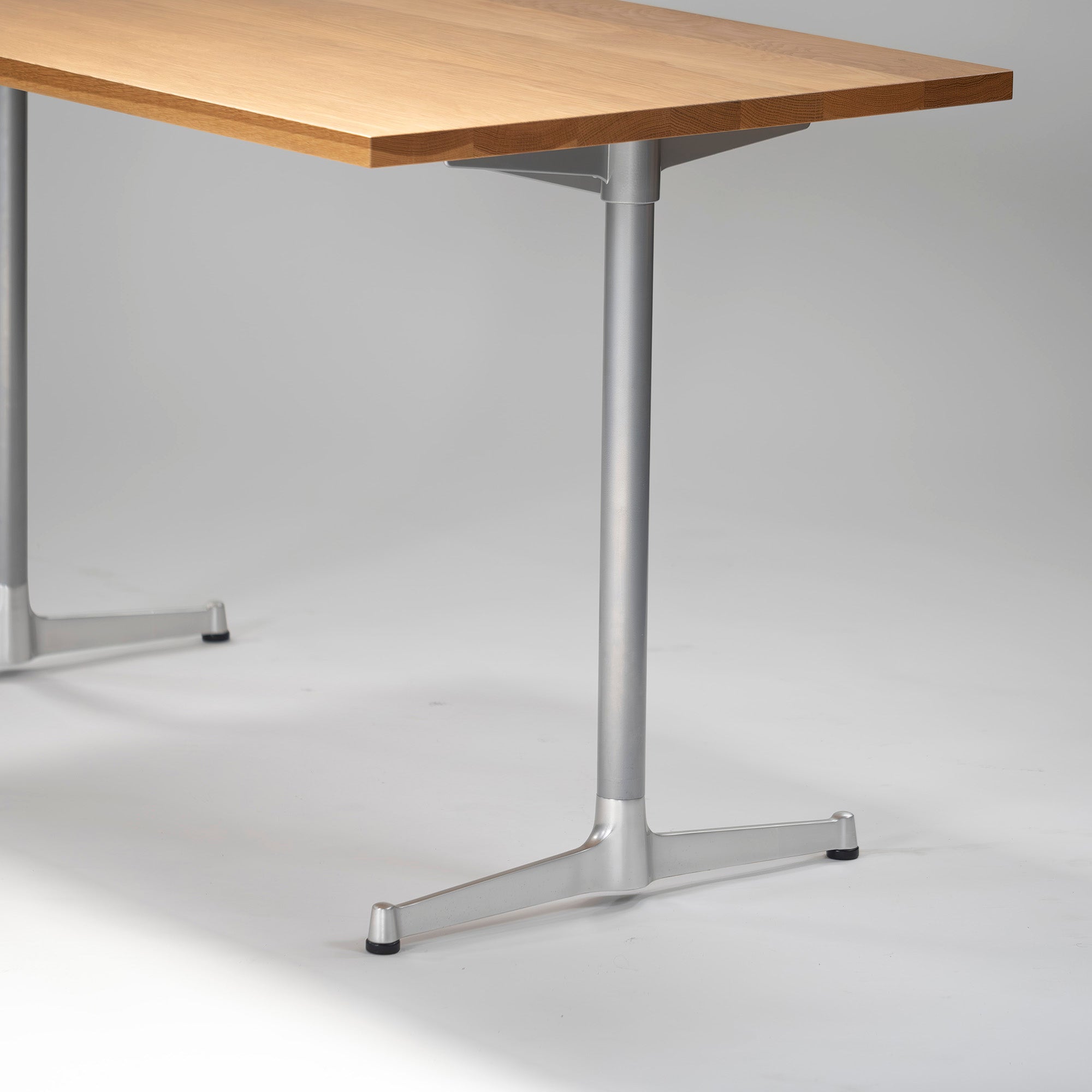 Dining table Greeniche Original cafe table W120 Oak solid wood Scandinavian Mid-century Cafe