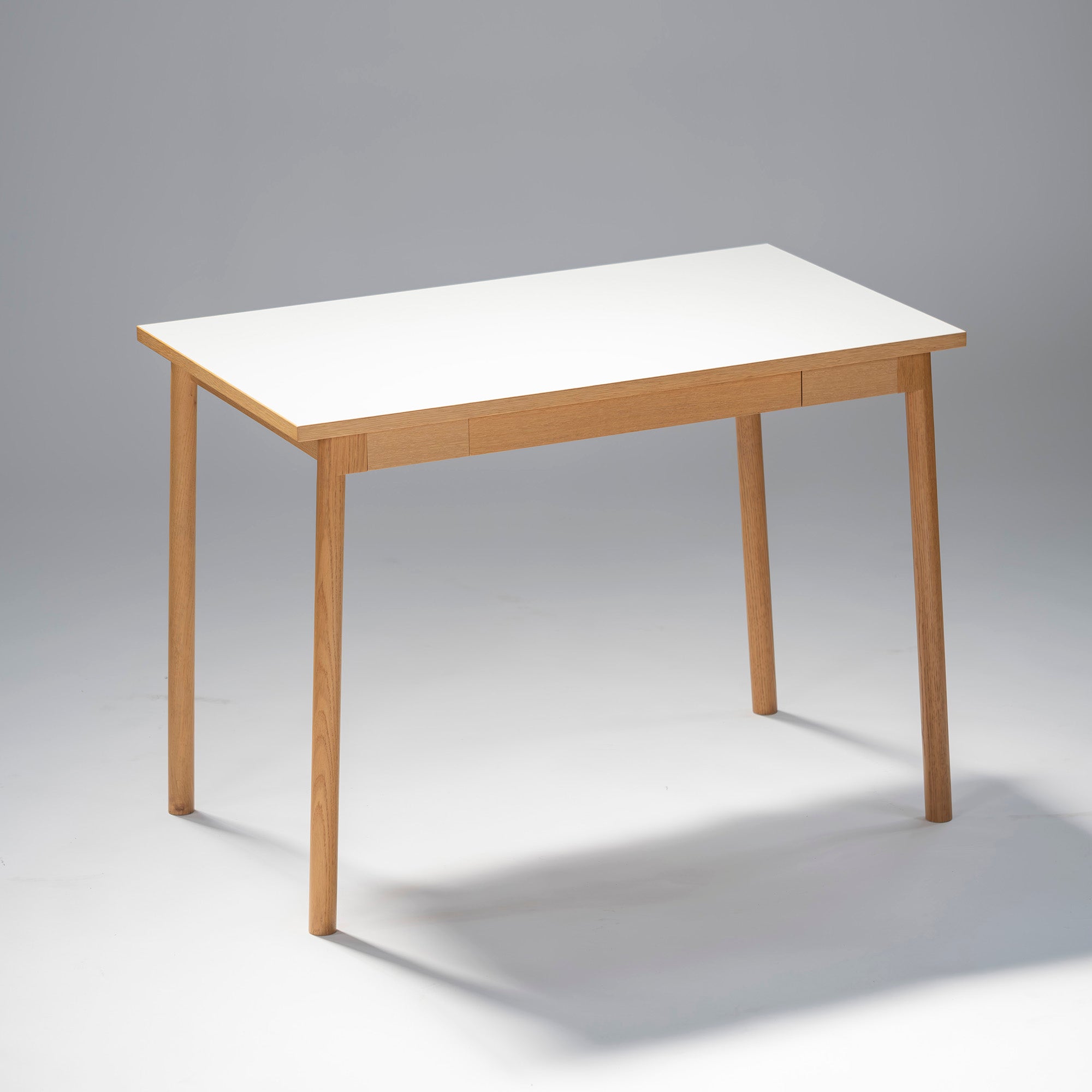 Dining table IDEE STILT w100 Oak wood Melamine top Nordic Natural modern Desk