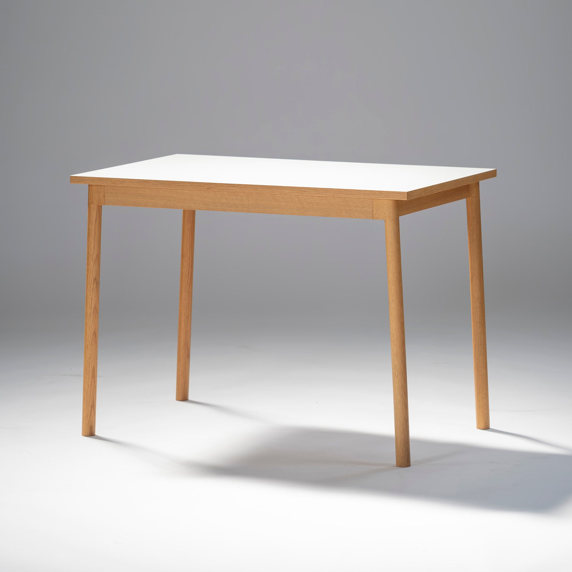 Dining table IDEE STILT w100 Oak wood Melamine top Nordic Natural modern Desk