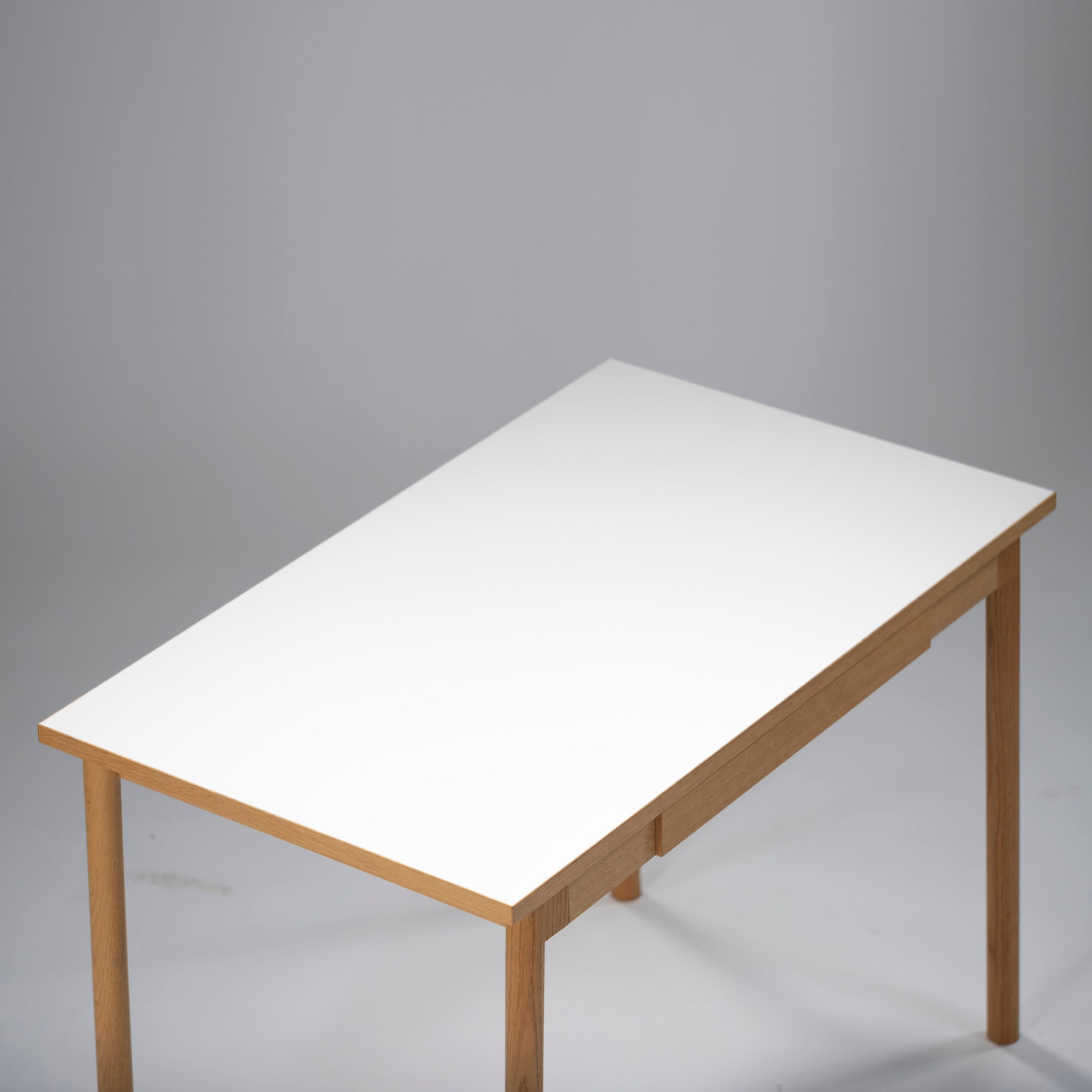 Dining table IDEE STILT w100 Oak wood Melamine top Nordic Natural modern Desk