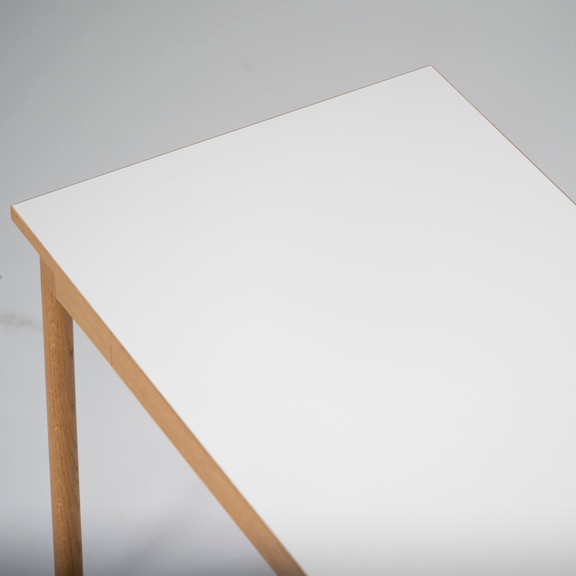 Dining table IDEE STILT w100 Oak wood Melamine top Nordic Natural modern Desk