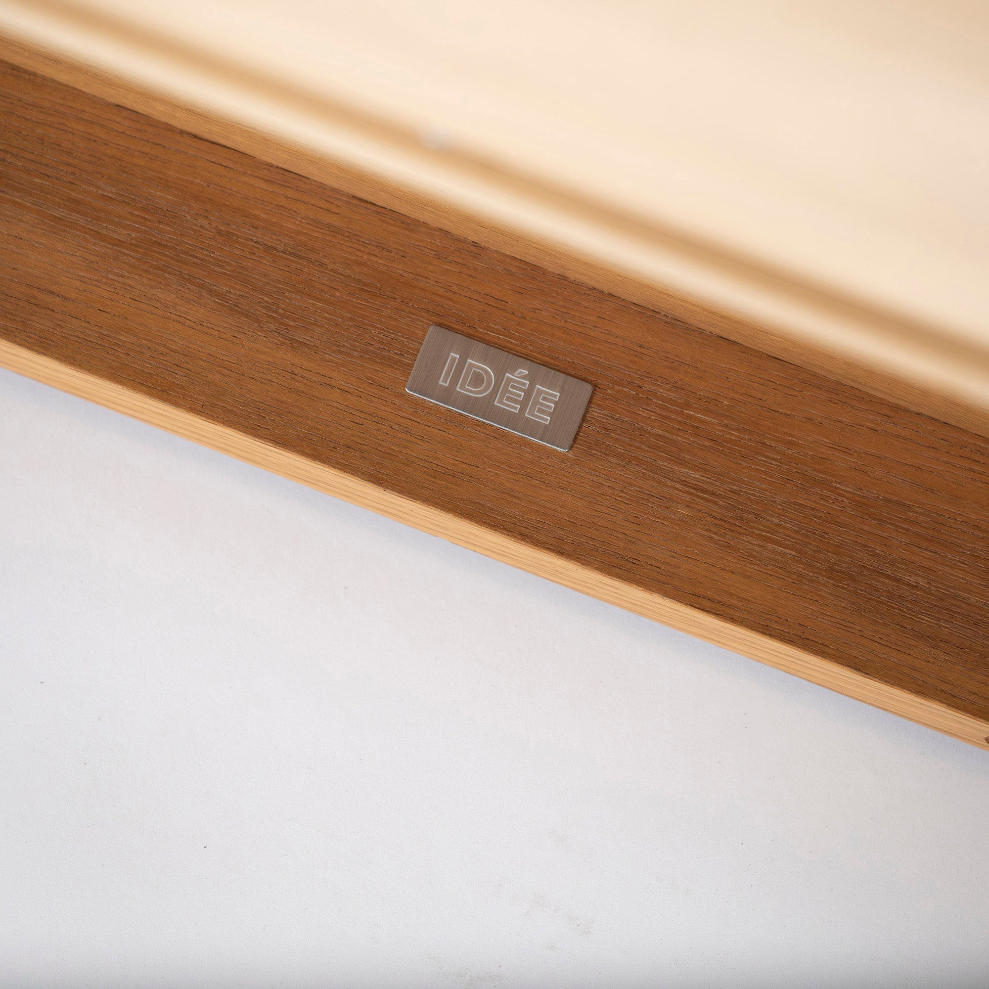Dining table IDEE STILT w100 Oak wood Melamine top Nordic Natural modern Desk