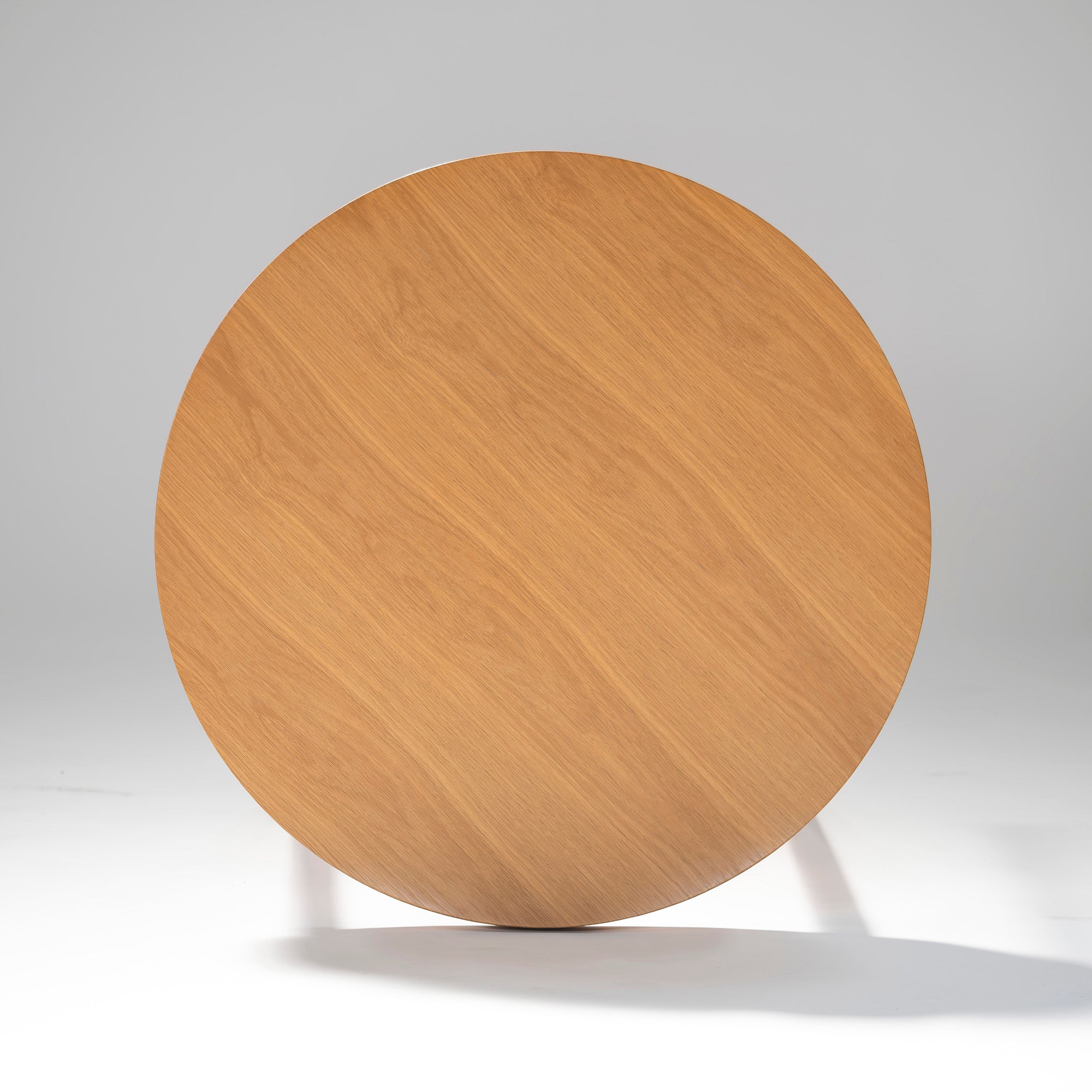 Dining table ACTUS FB round table Oak wood w90 tapered legs Nordic modern simple modern round