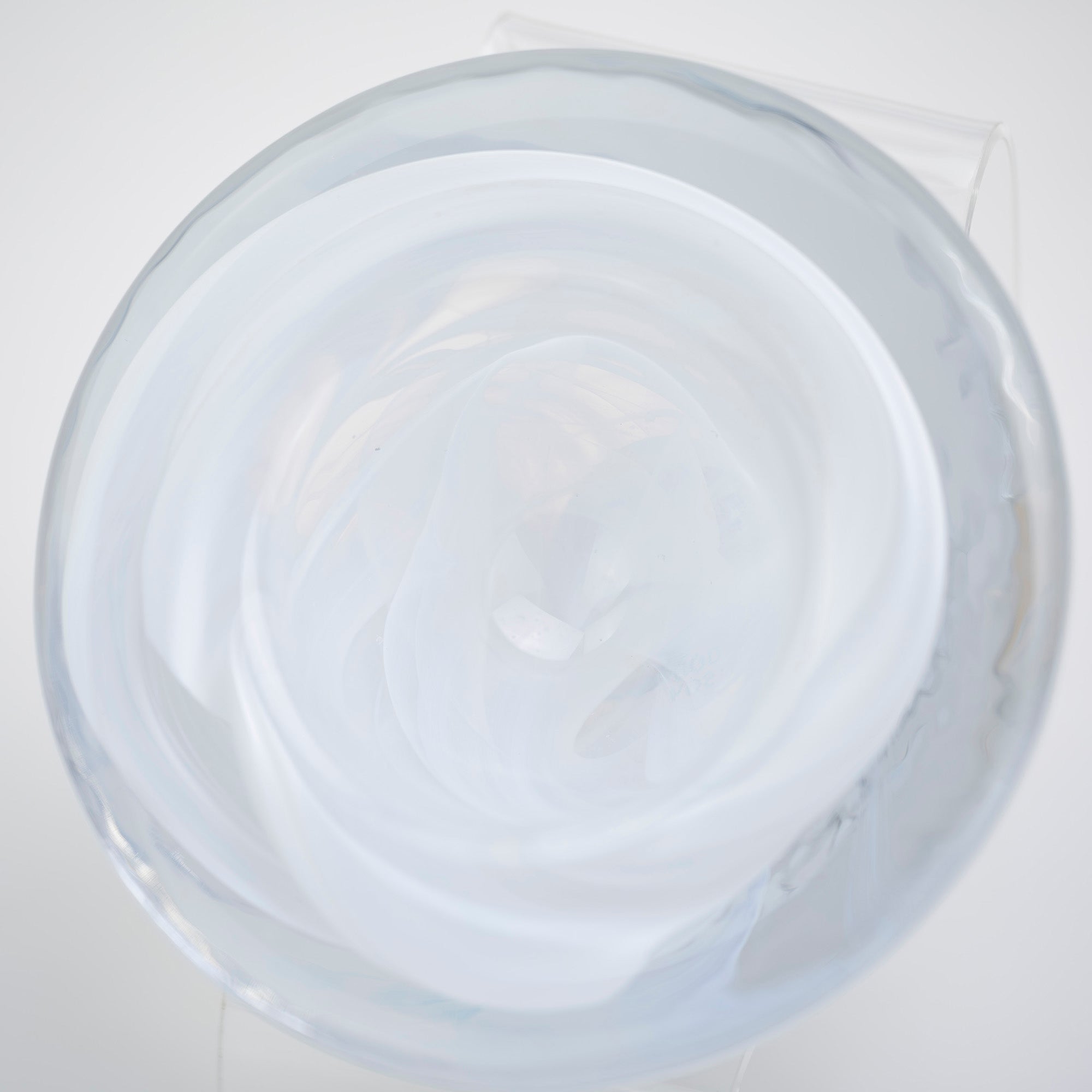 Kosta Boda Atoll Candle Holder by Anna Ehrner, 1997 Vintage, White