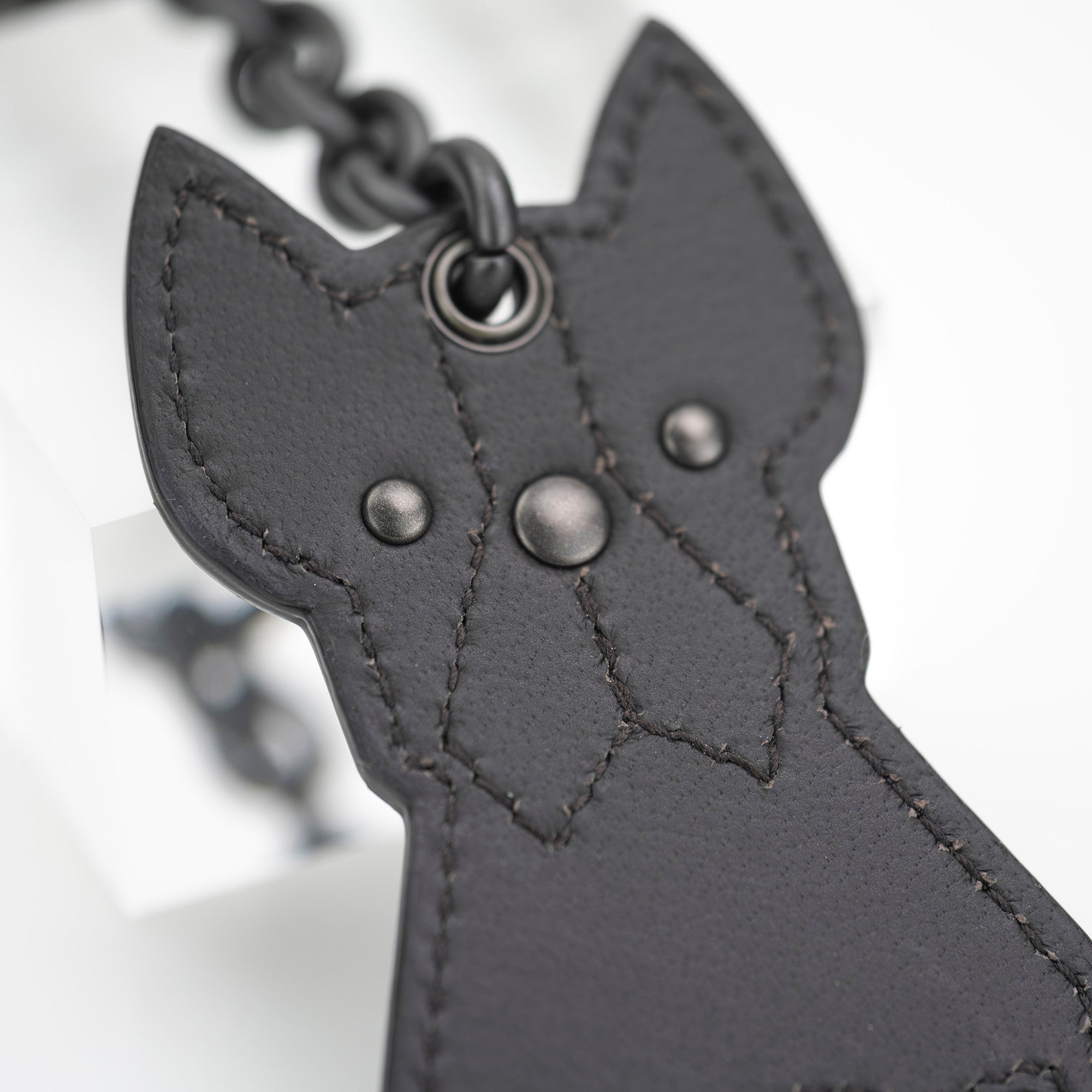 BOTTEGA VENETA Bag Charm Key Holder Key Ring Boston Terrier