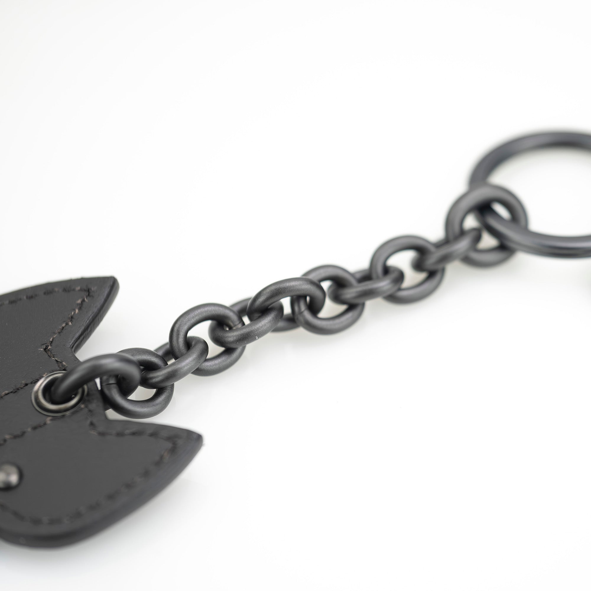 BOTTEGA VENETA Bag Charm Key Holder Key Ring Boston Terrier