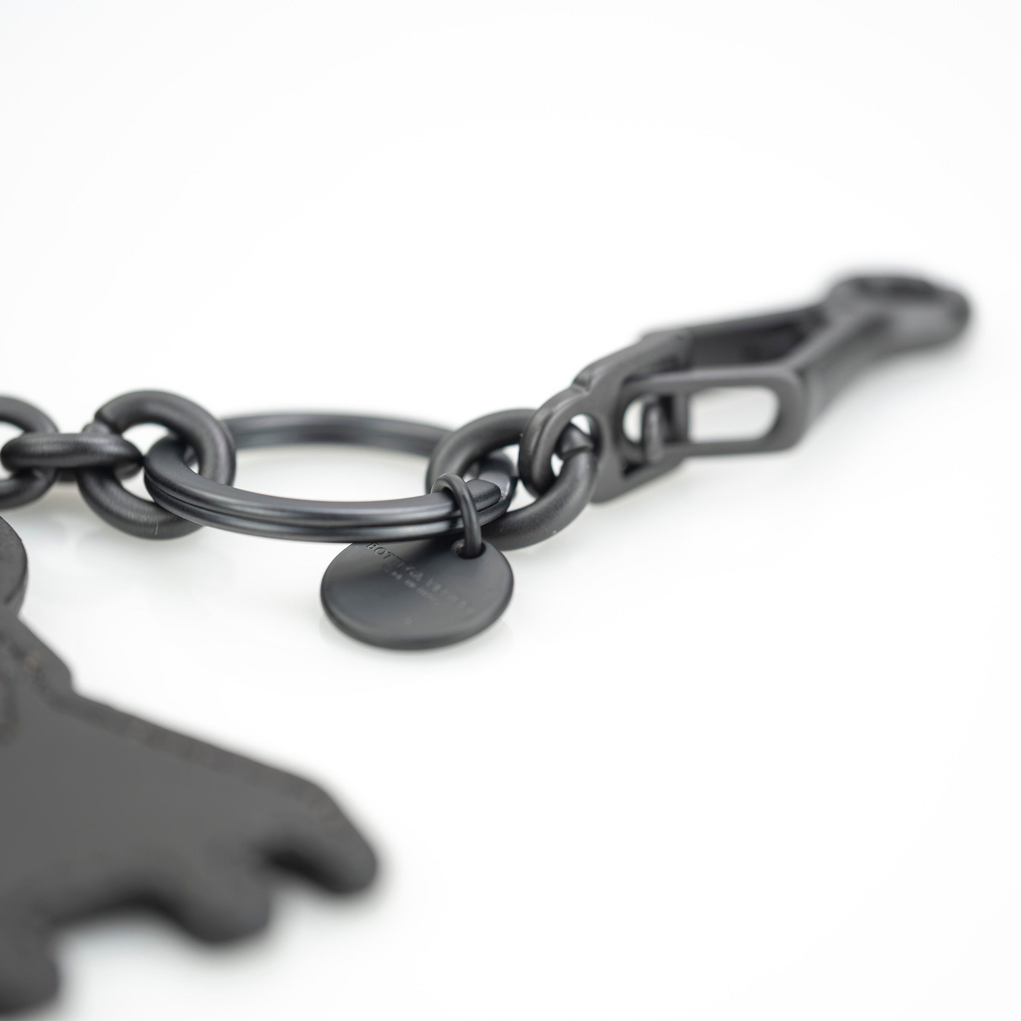 BOTTEGA VENETA Bag Charm Key Holder Key Ring Boston Terrier