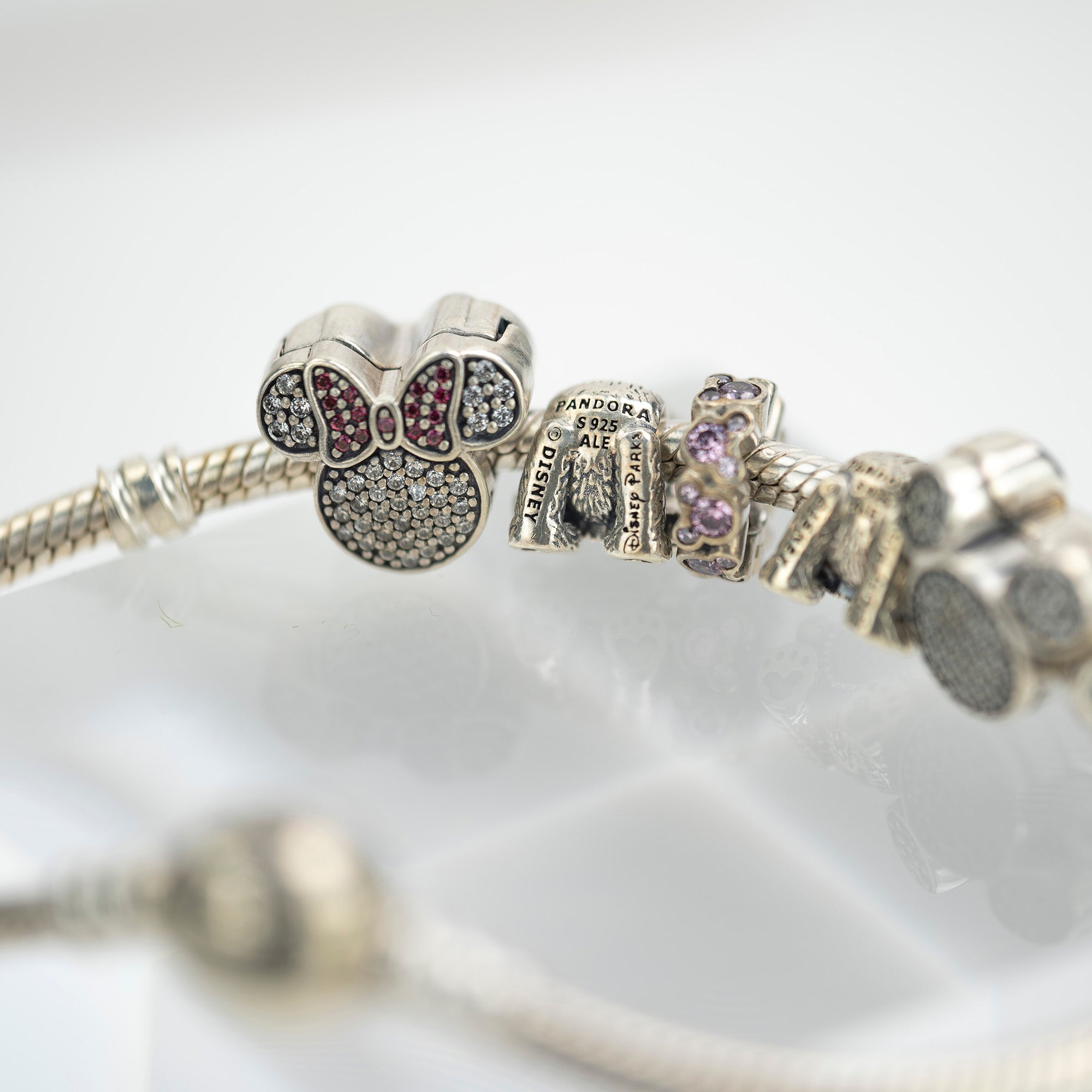 Pandora x Disney Bracelet, Sterling Silver, SILVER925, 18cm