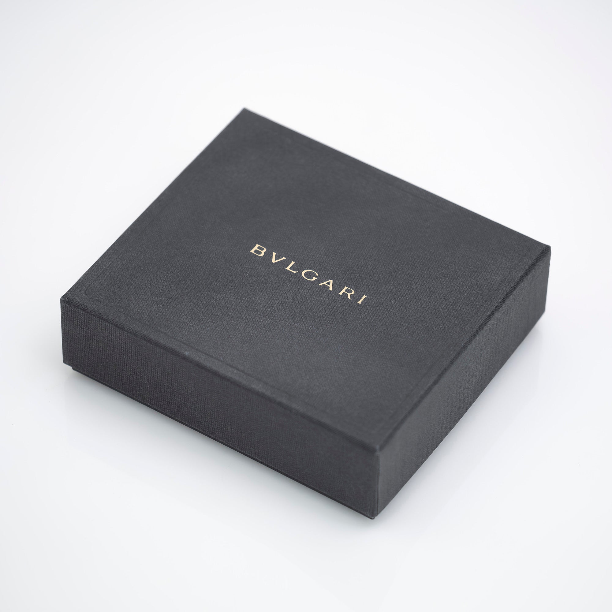BVLGARI Doppio Tondo Cuff Bracelet Bangle Dark Brown x Gold
