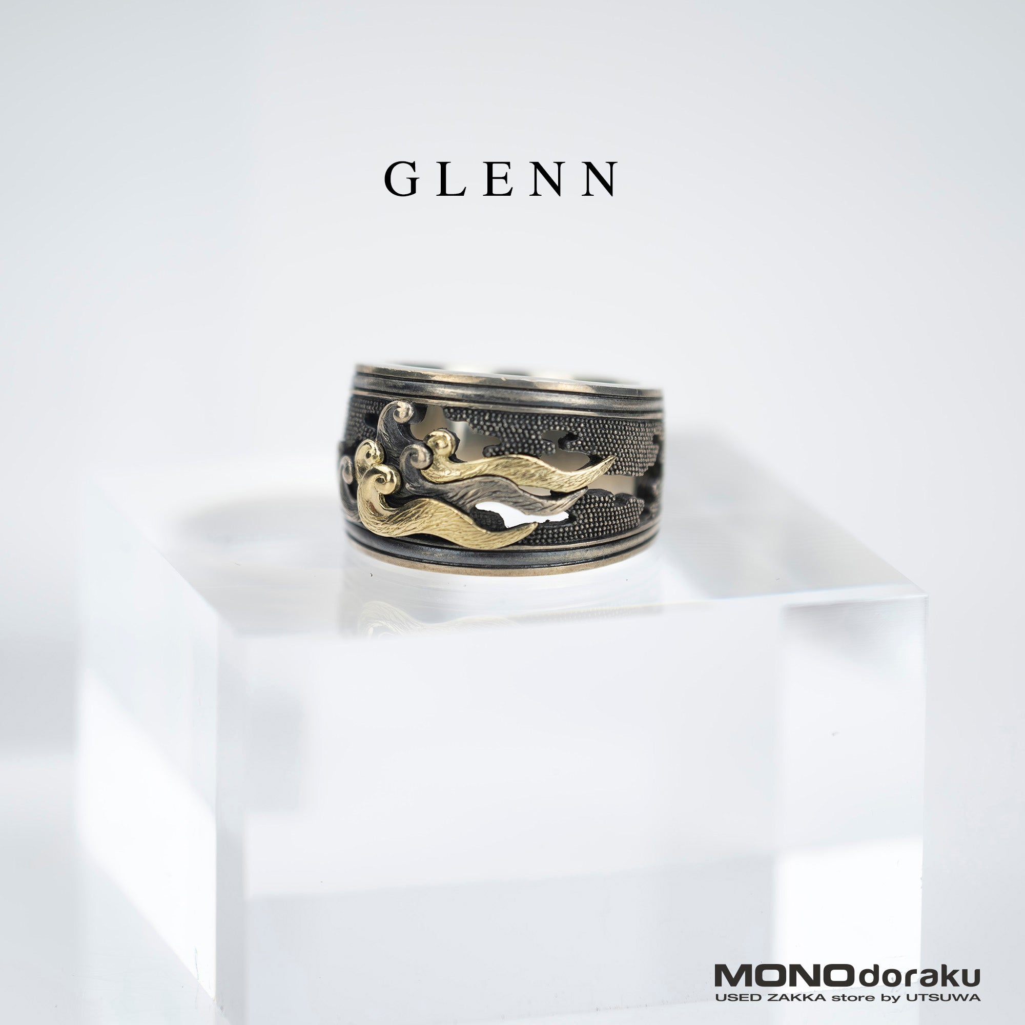 Glenn Gale Silver Ring K18/SV925 Ring Men's Accessories Discontinued Product