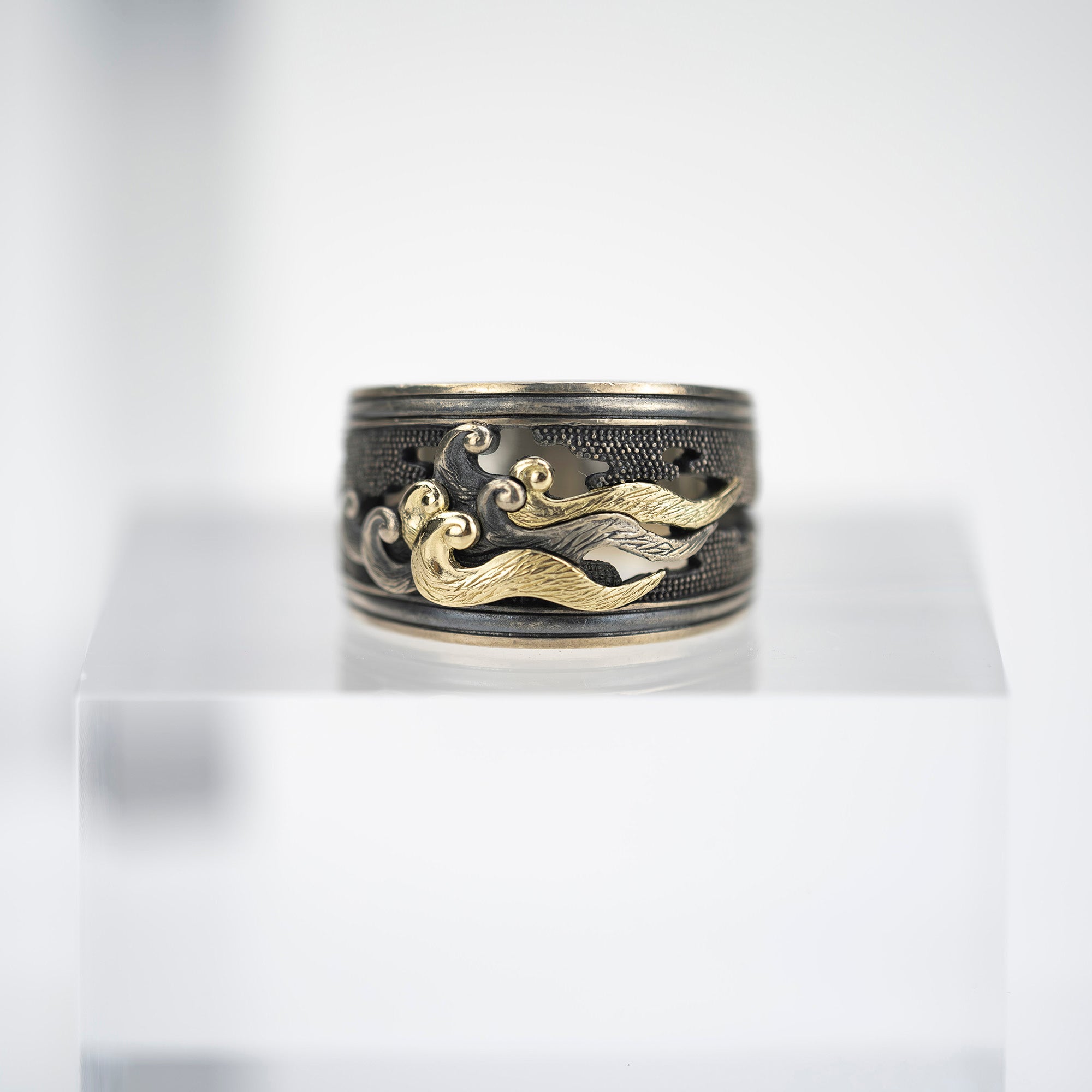 Glenn Gale Silver Ring K18/SV925 Ring Men's Accessories Discontinued Product